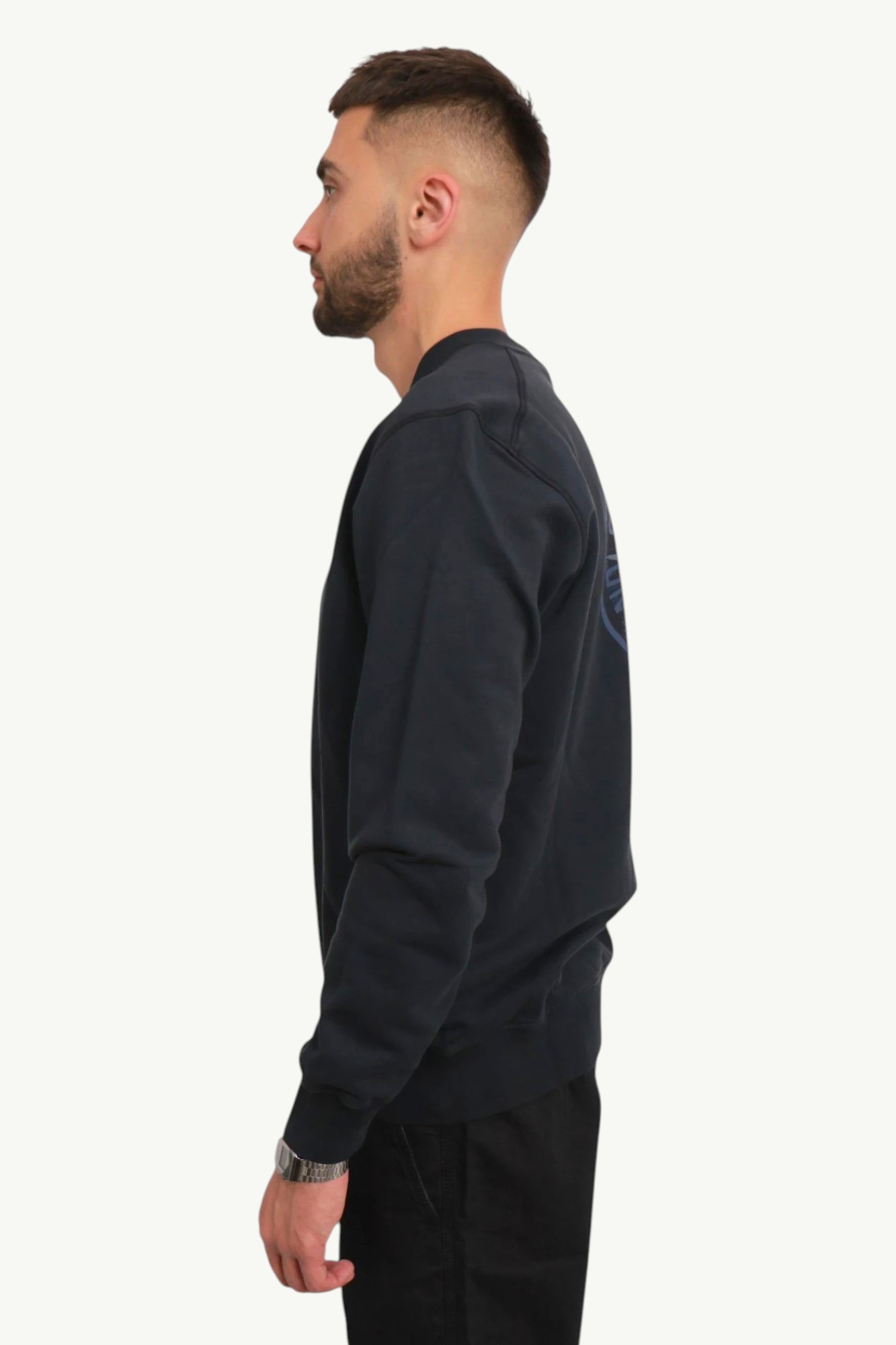 stone-island-cotton-felpa-logo-sweatshirt-navy-blue-k1s156100665s0083-v0020-3 Stone Island Cotton Felpa Logo Sweatshirt Navy Blue K1S156100665S0983-V0020