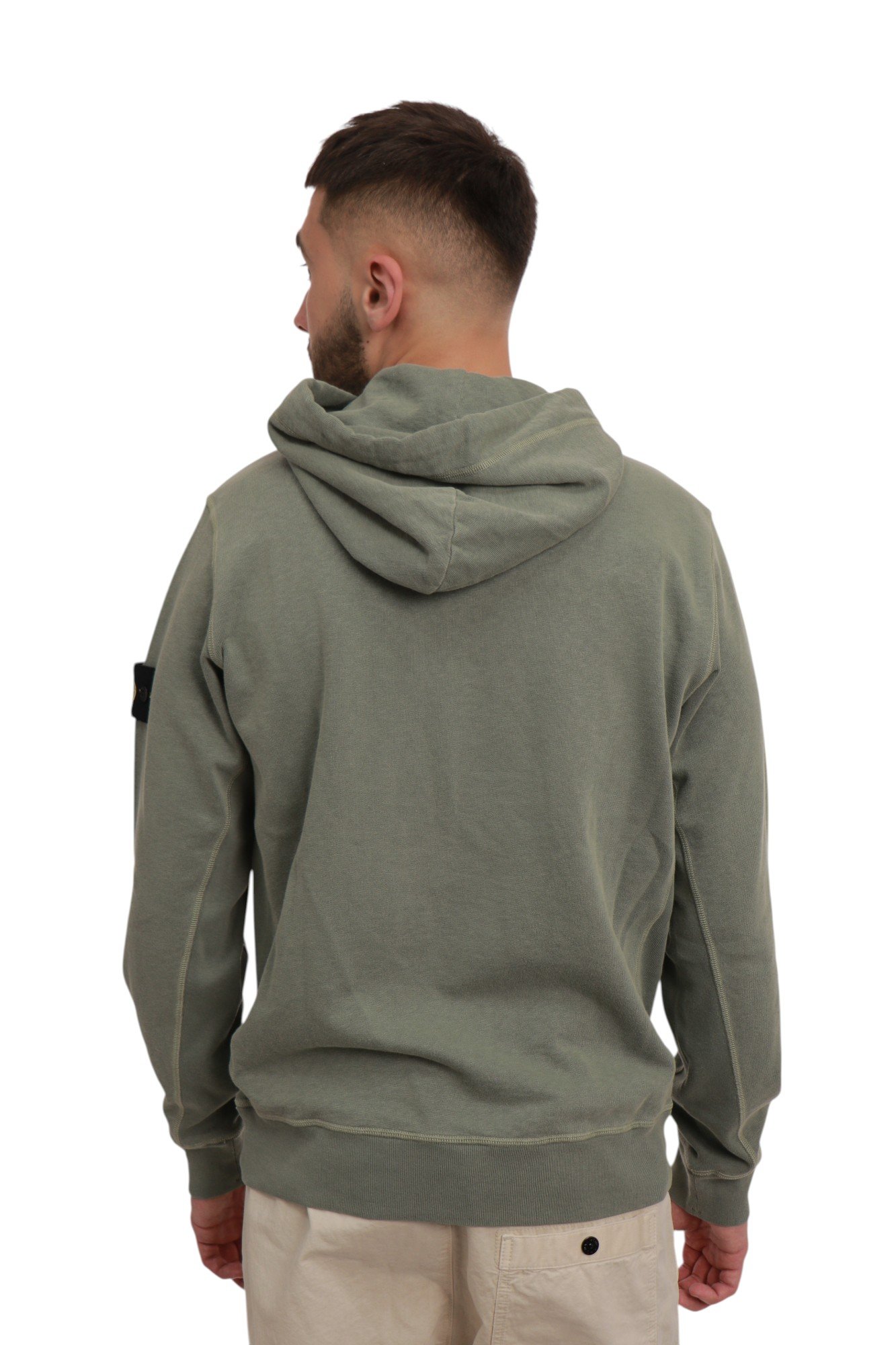 stone-island-malfile-fleece-old-effect-musk-green-k1s156100037s0060v0159-5 Худі Stone Island Malfile Fleece 'Old' Effect Musk Green