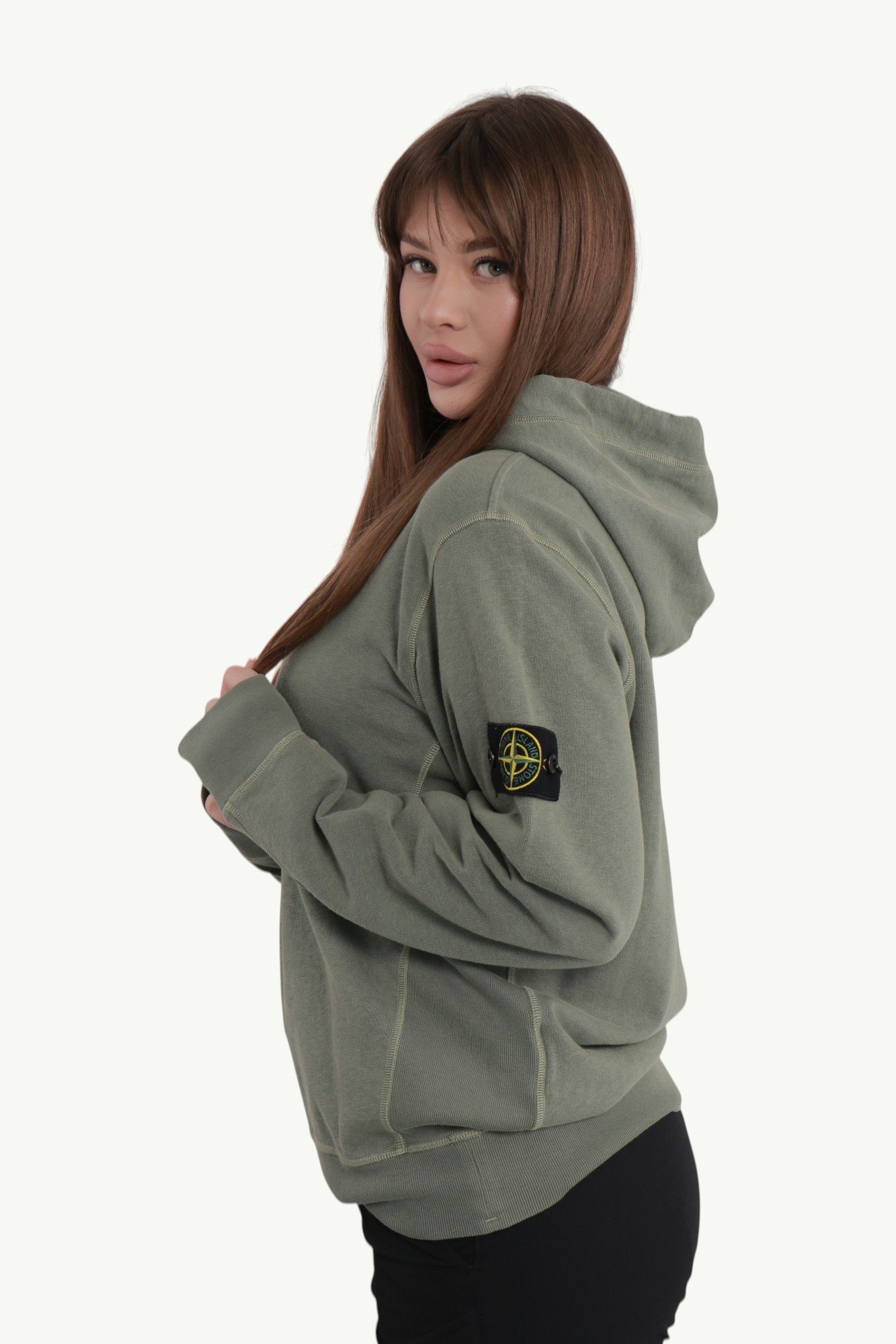 stone-island-malfile-fleece-old-effect-musk-green-k1s156100037s0060v0159-w-2 Stone Island Malfile Fleece 'Old' Effect Musk Green - K1S156100037S0060-V0159