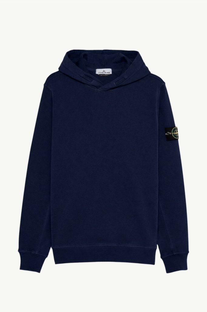 Stone Island Malfile Fleece ‘Old’ Effect Navy Blue K1S156100037S0060-V0020