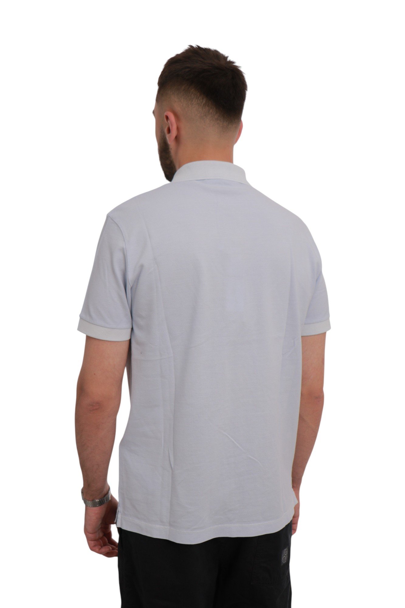 stone-island-organic-cotton-pique-sky-blue-k1s1522002scs0067v0041-4 Поло Stone Island Organic Cotton Pique Sky Blue