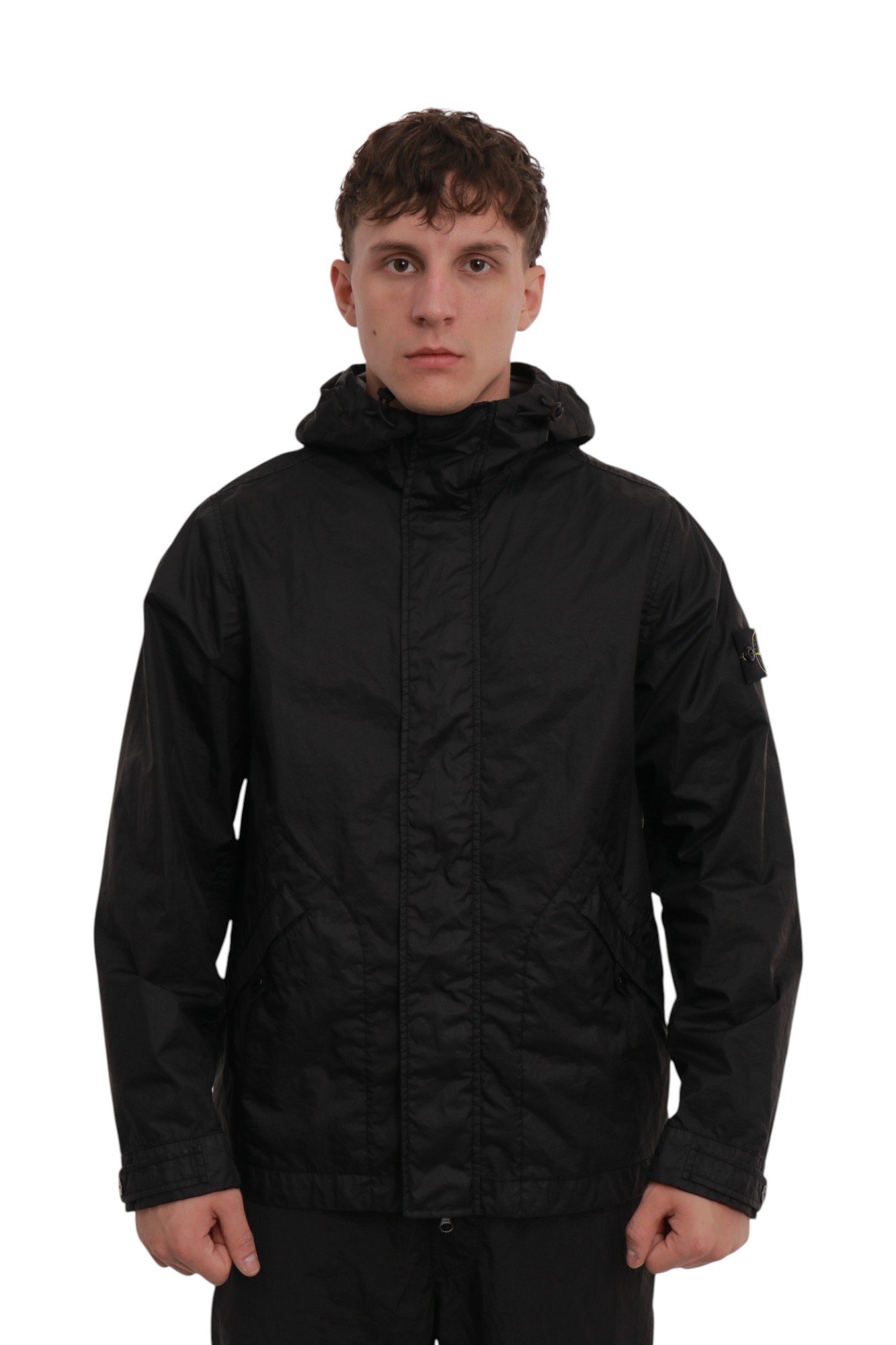 stone-island-membrana-3l-tc-short-parka-jacket-black-k1s154100093s0a21v0029-1 Куртка Stone Island Membrana 3L TC Short Parka Jacket Black (арт. K1S154100093S0A21-V0029)