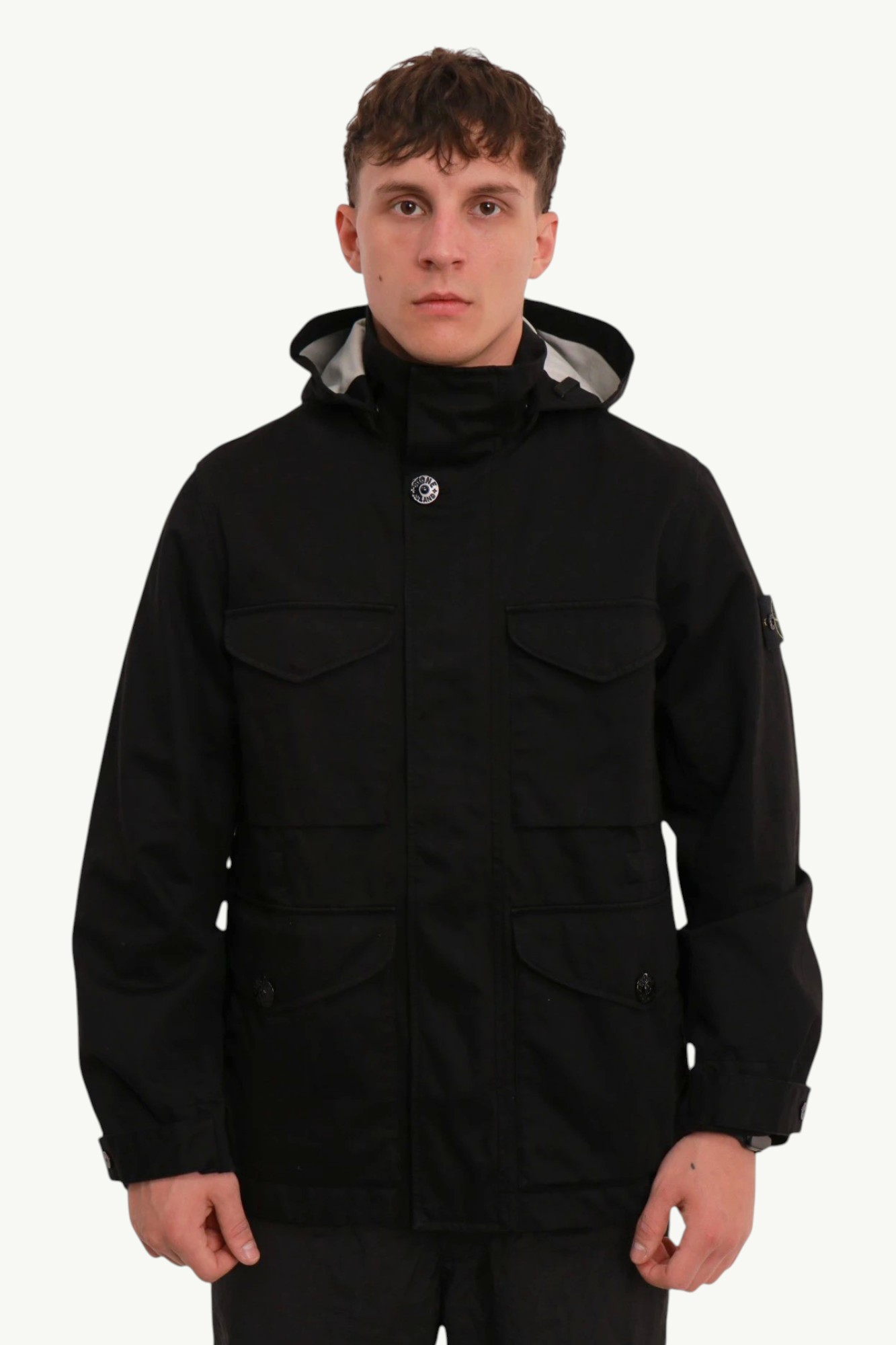 stone-island-raso-gommato-cotton-field-jacket-black-k1s154100064s0034-v0029-1 Stone Island Raso Gommato Cotton Field Jacket Black K1S154100064S0034 V0029