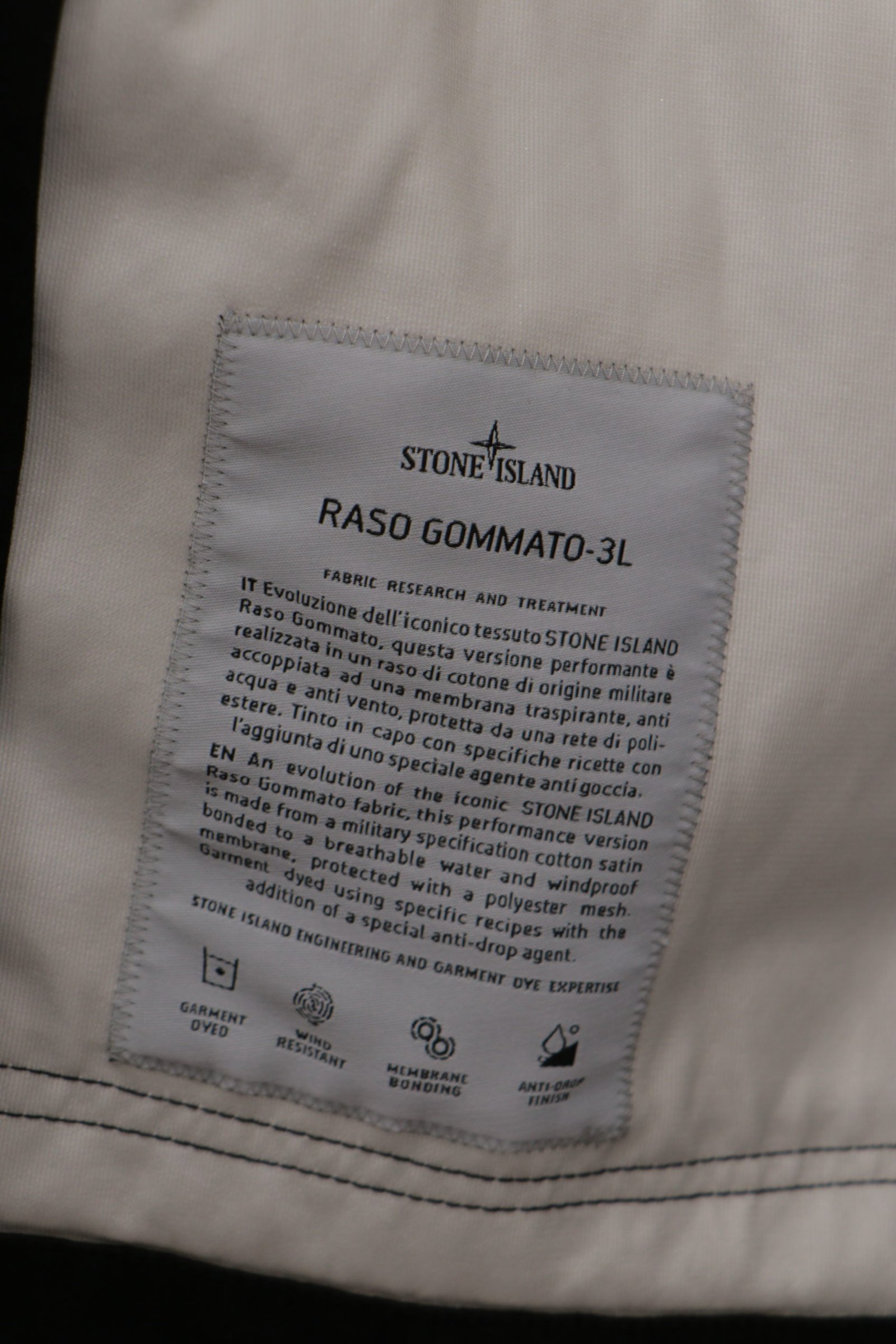 stone-island-raso-gommato-cotton-field-jacket-black-k1s154100064s0034v0029-9 Куртка Stone Island Raso Gommato Cotton Field Jacket Black – (арт. K1S154100064S0034-V0029)