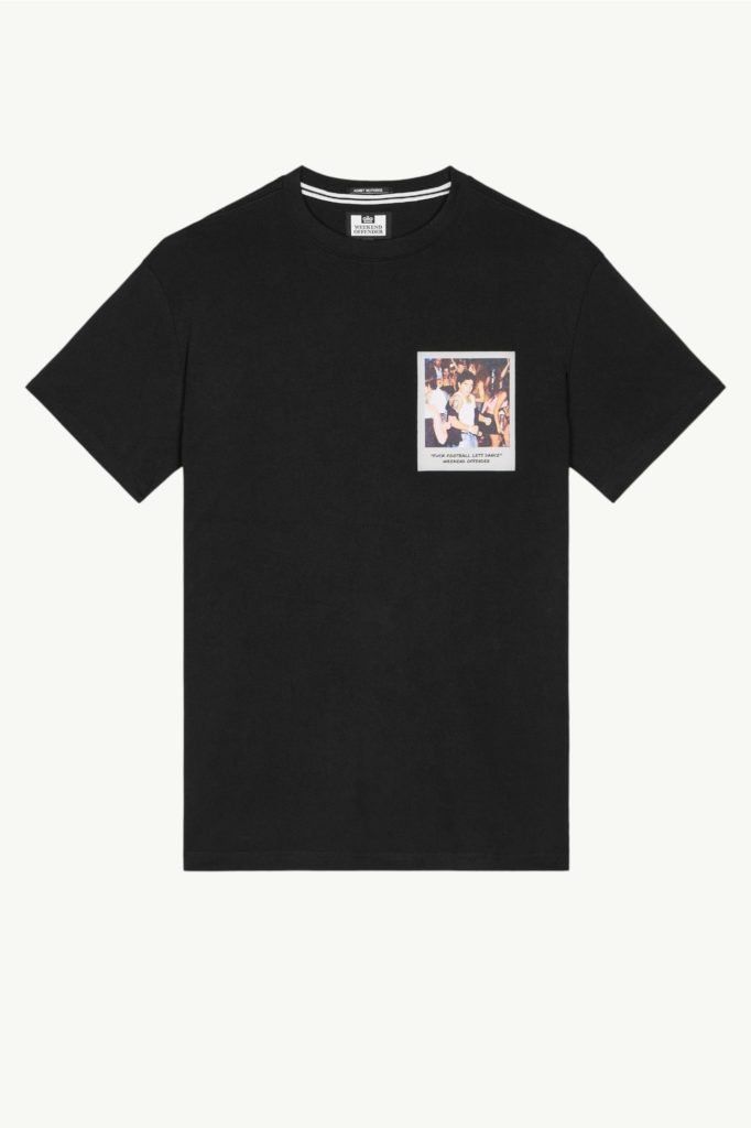 Weekend Offender Let’s Dance Graphic T-Shirt Black - PT3A21-BLACK