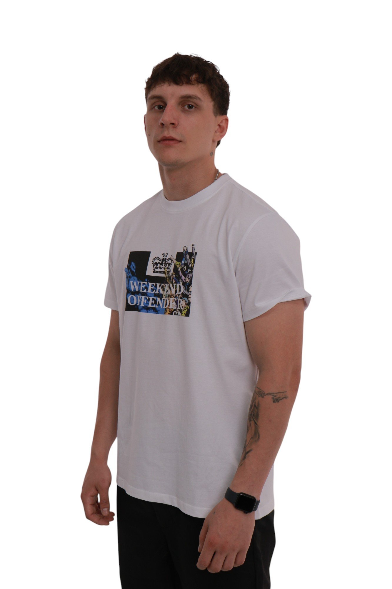 weekend-offender-molazza-graphic-t-shirt-white-2 Футболка Weekend Offender Molazza Graphic T-Shirt White