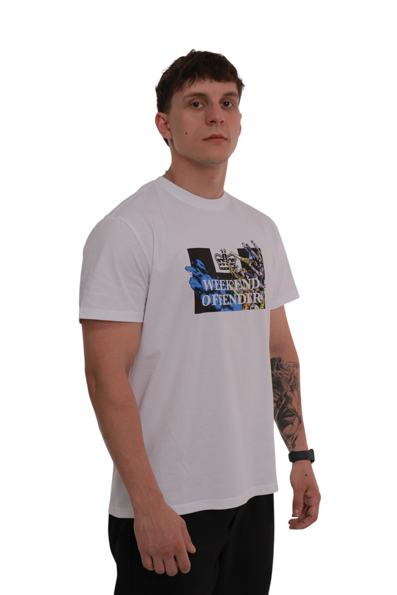 weekend-offender-molazza-graphic-t-shirt-white-6 Футболка Weekend Offender Molazza Graphic T-Shirt White