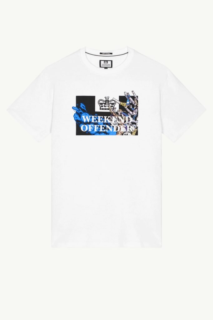 Weekend Offender Molazza Graphic T-Shirt White PT3A18-WHITE