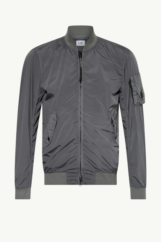 C.P. Company Nycra-R Bomber Jacket Grey 16CMOW186A-005864G-968