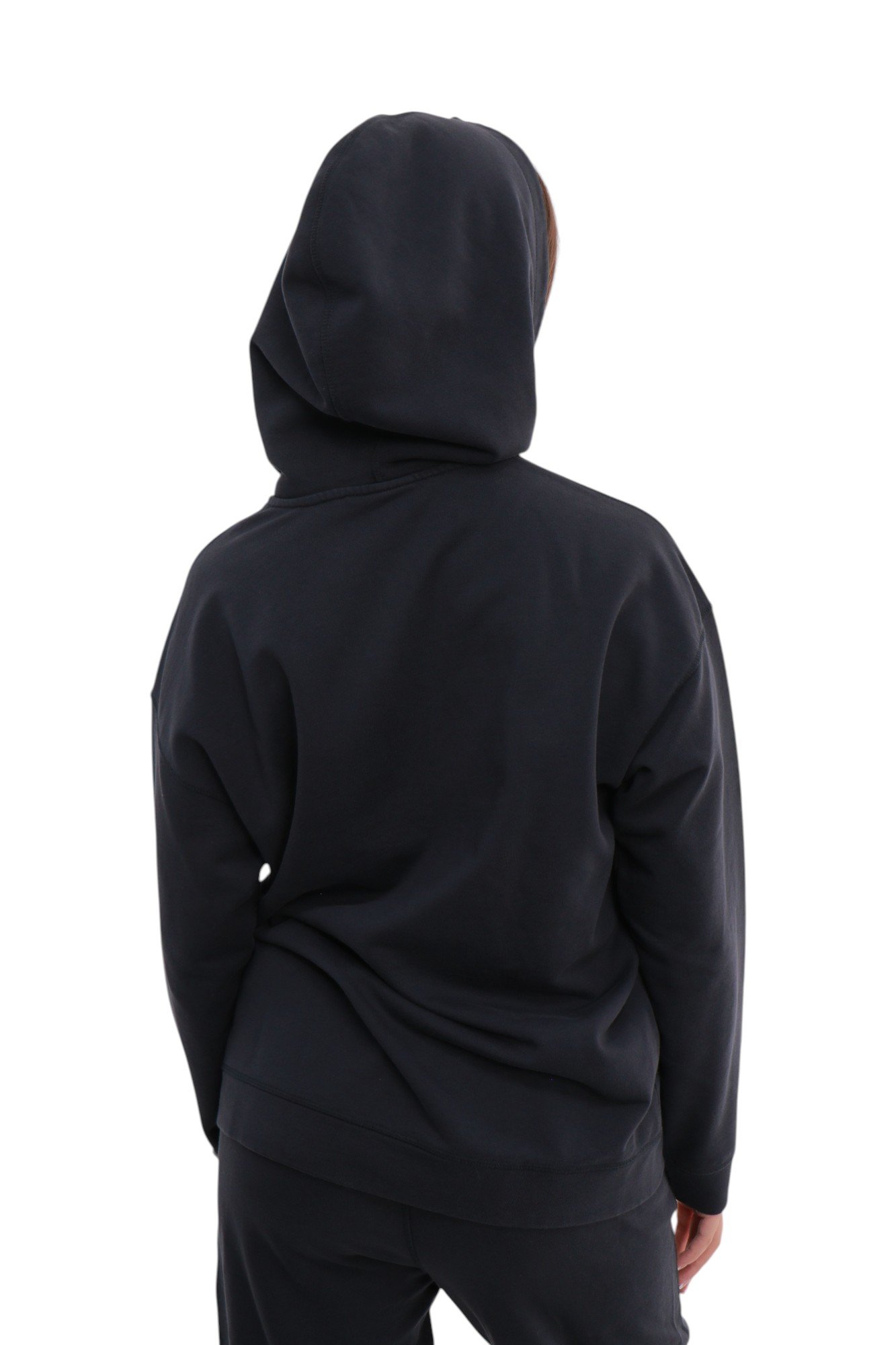 ganni-cotton-hoodie-navy-t3754-3 Худі Ganni Cotton Hoodie Navy