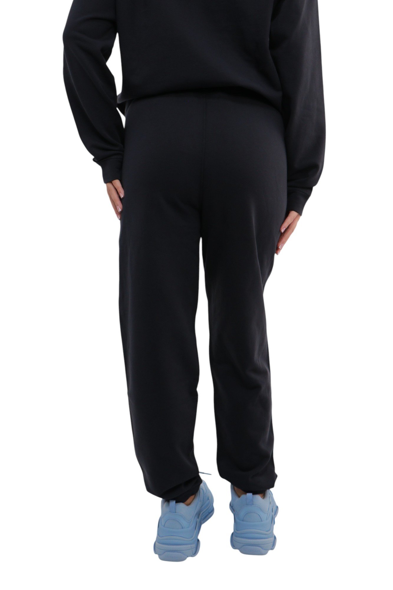 ganni-cotton-light-cuffed-pants-navy-t3757-4 Штани Ganni Cotton Light Cuffed Pants Navy