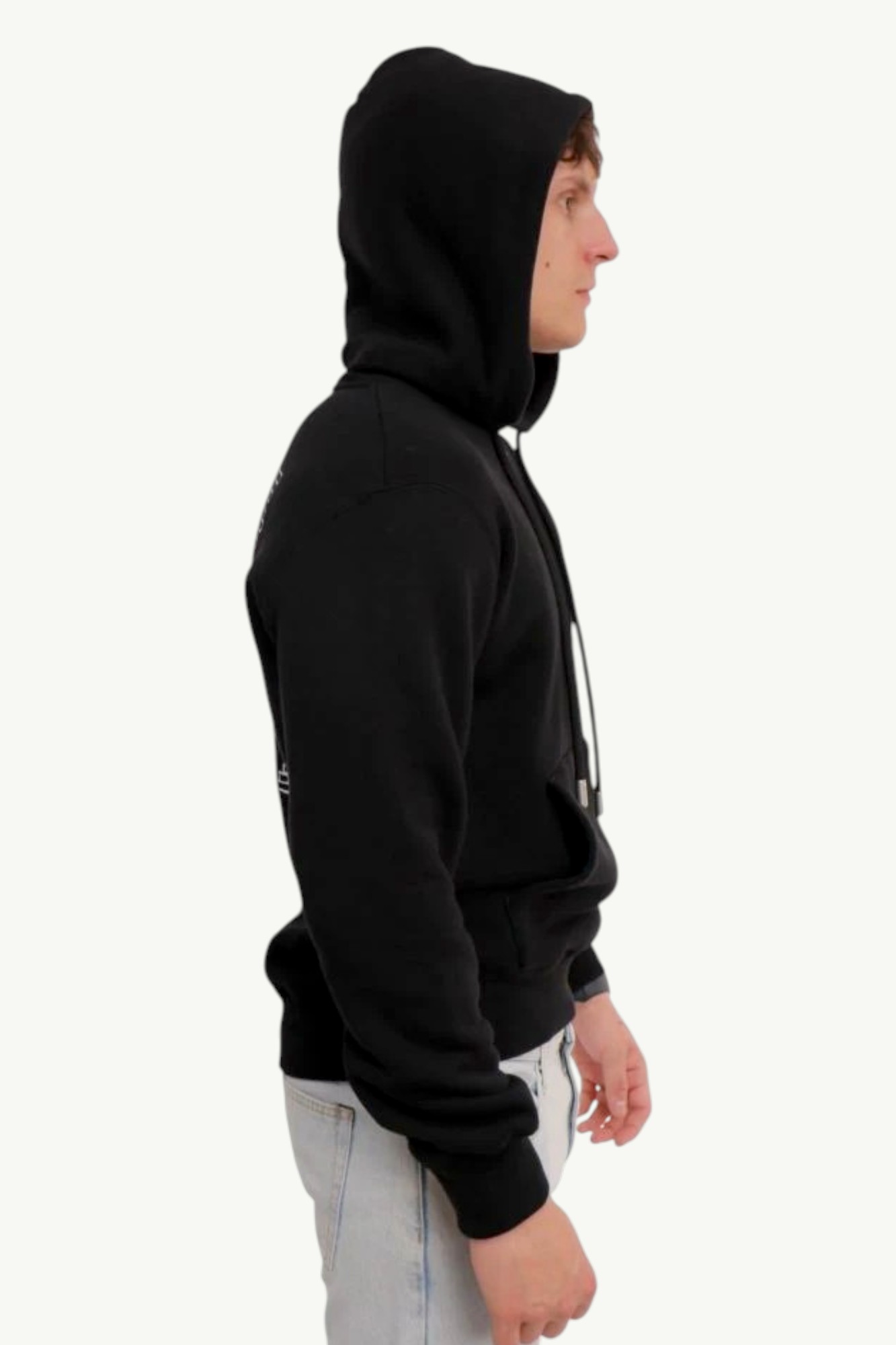 Off-White Brick Arrow Slim Hoodie Black OMBB097G20FLE0091001