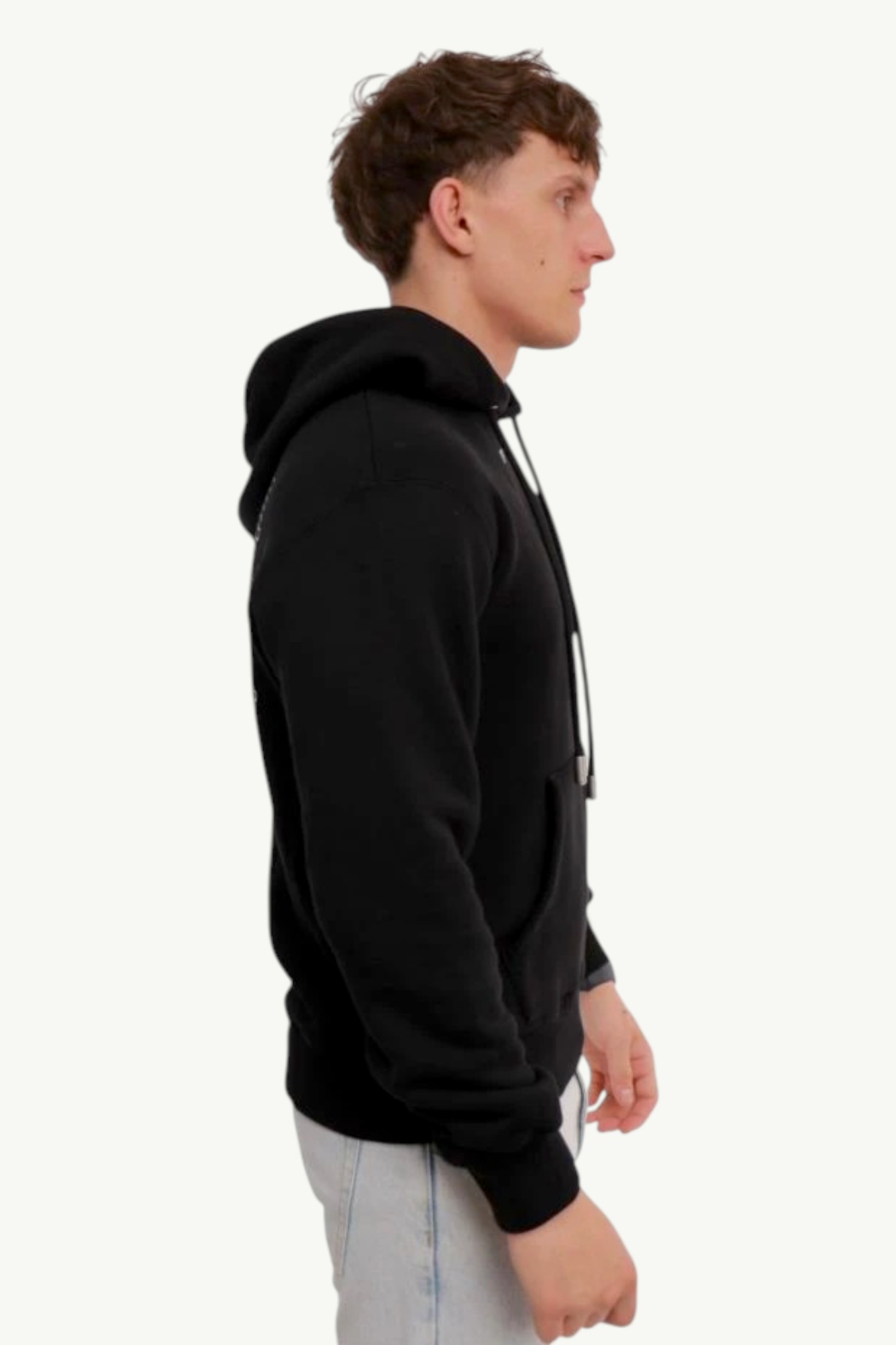 Off-White Brick Arrow Slim Hoodie Black OMBB097G20FLE0091001