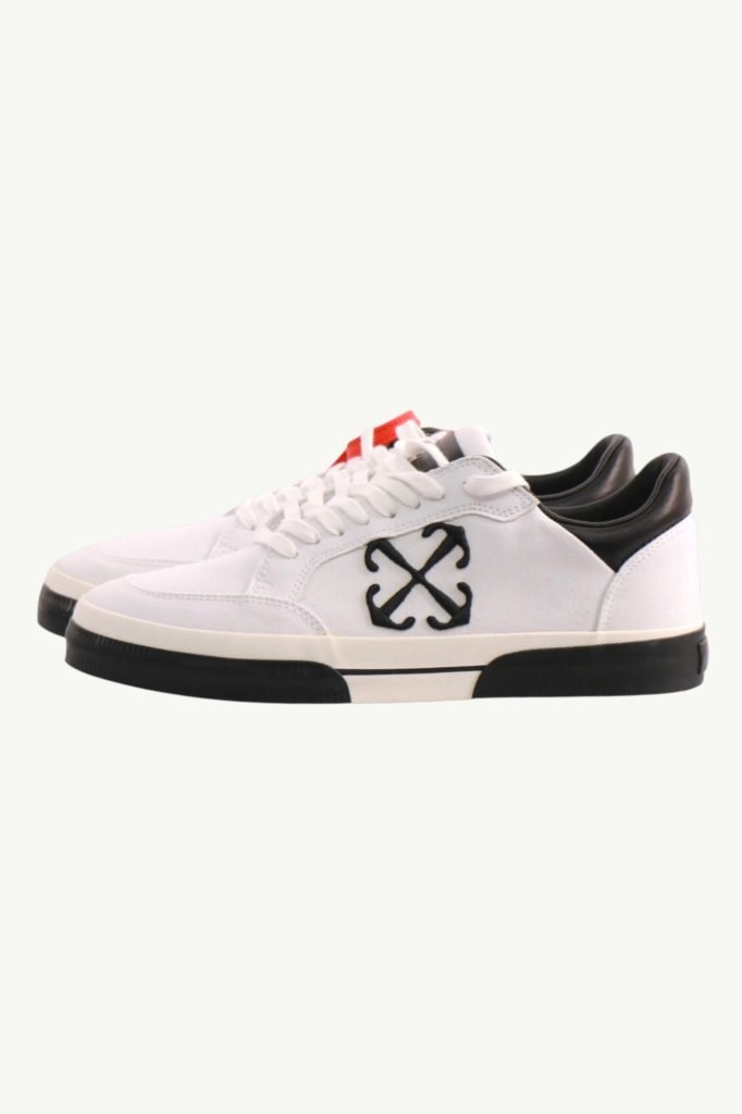 Off-White New Low Vulcanized Canvas White/Black OMIA293S24FAB0010110