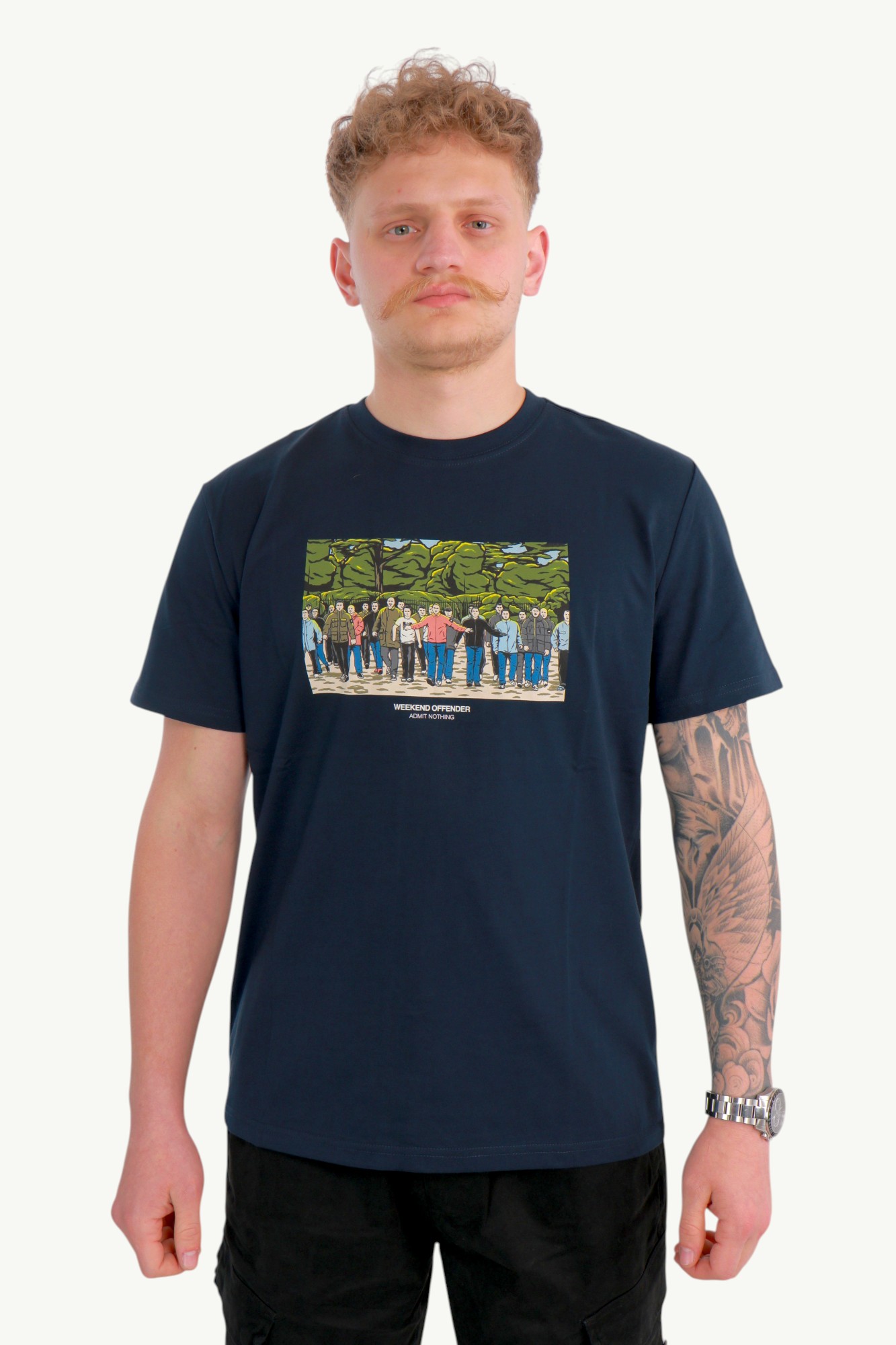 weekend-offender-gse-graphic-t-shirt-navy-1 Weekend Offender GSE Graphic T-Shirt Navy PT3A19-NAVY