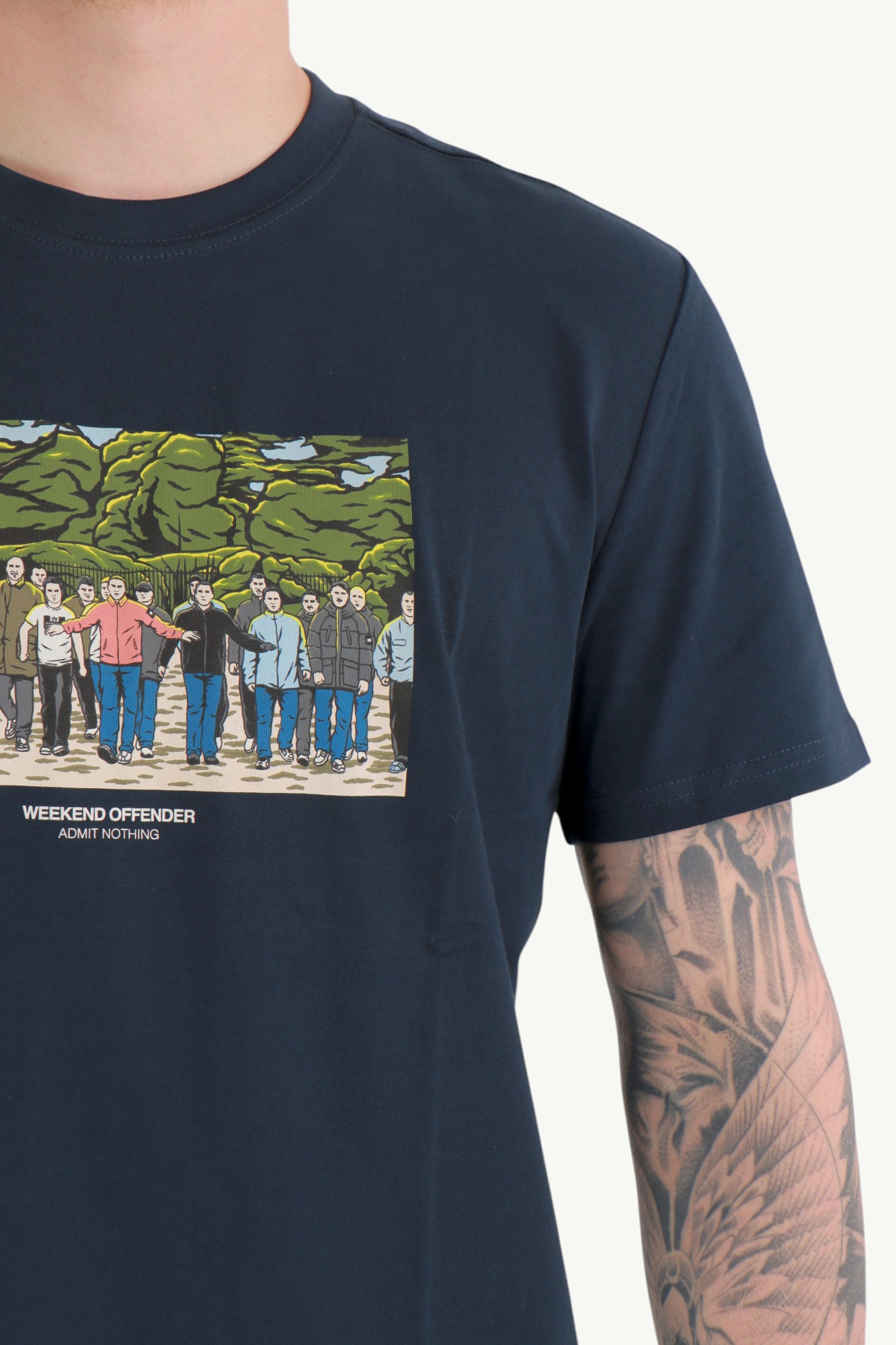 weekend-offender-gse-graphic-t-shirt-navy-5 Weekend Offender GSE Graphic T-Shirt Navy PT3A19-NAVY