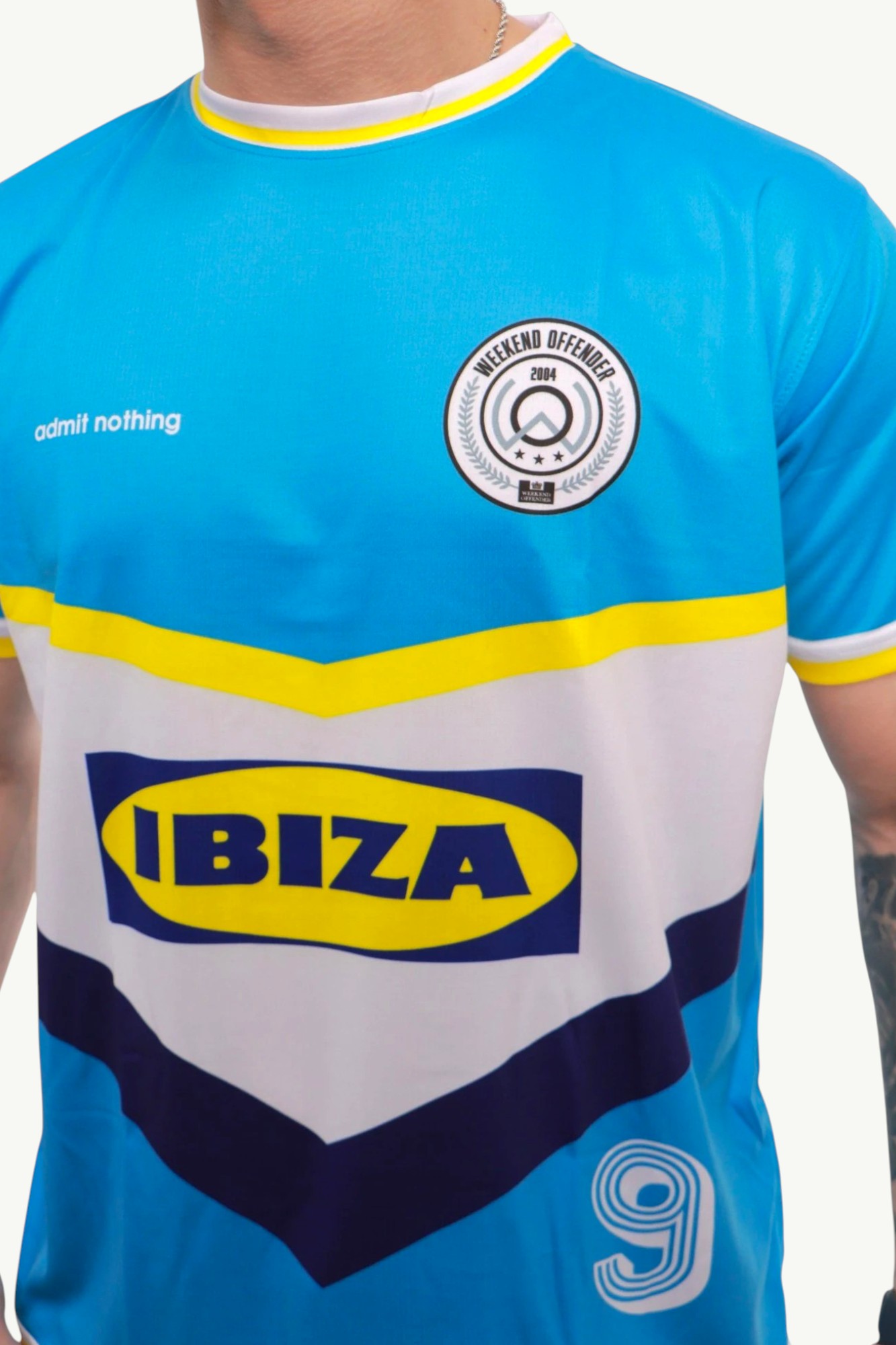 weekend-offender-ibiza-football-shirt-blue-WOSFT05-SKY-5 Weekend Offender Ibiza Football Shirt Blue WOSFT05-SKY