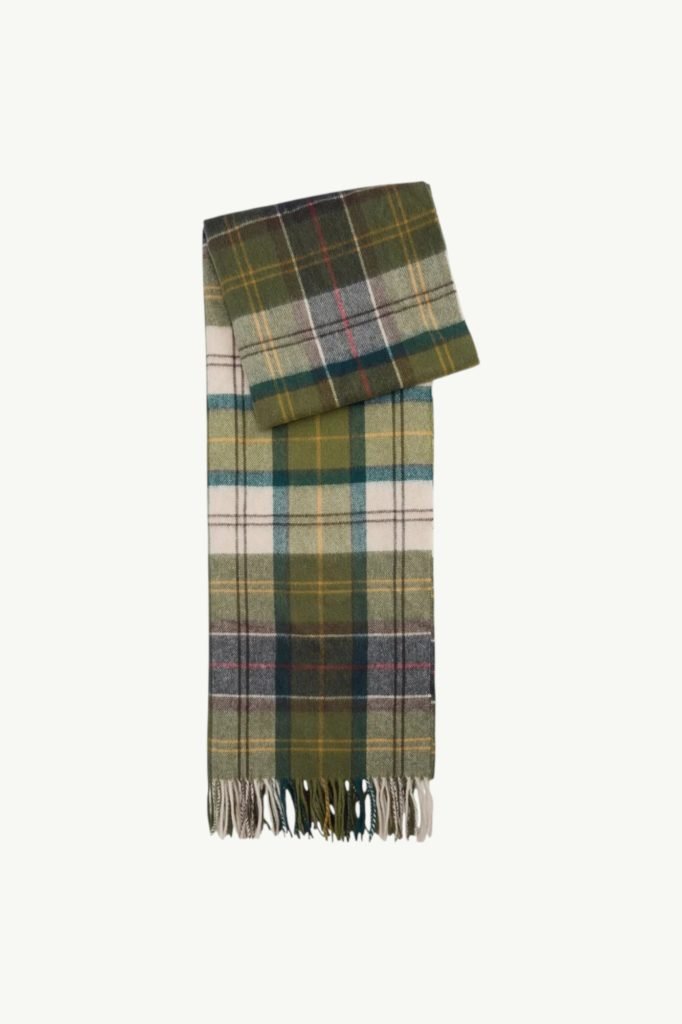 Barbour Tartan Lambswool Scarf Classic/Ancient LSC0477TN11