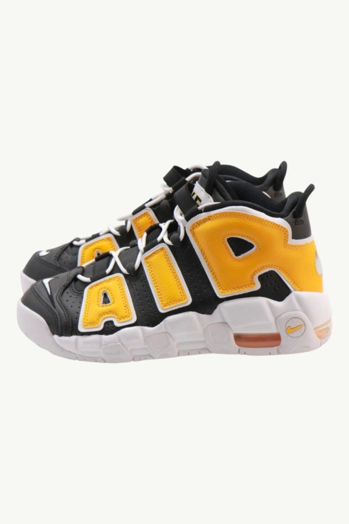 Nike Air More Uptempo KI (GS) Black/White/Yellow FN0262-001