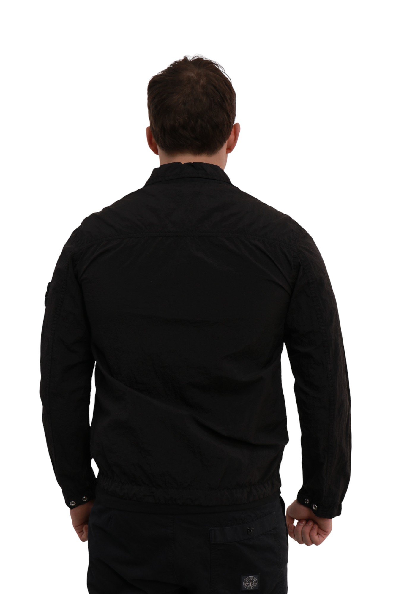 stone-island-nylon-metal-econyl-zip-jacket-black-k1s151200005s0019v0029-5 Stone Island Nylon Metal ECONYL® Zip Jacket Black K1S151200005S0019-V0029