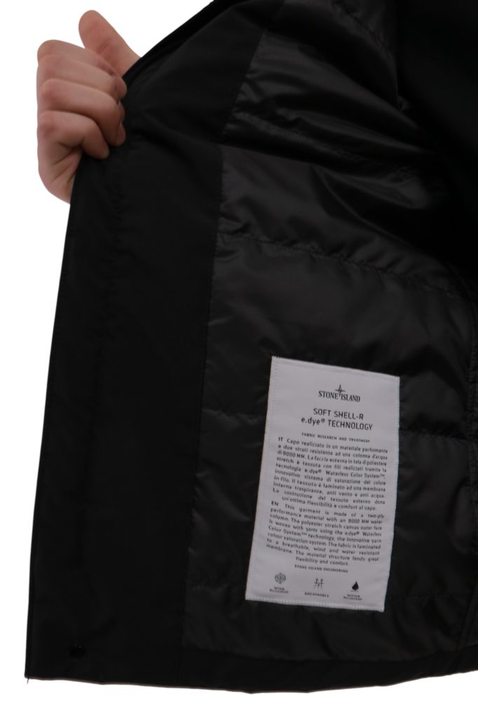 Куртка Овершот Stone Island Primaloft Softshell Chore Coat Black