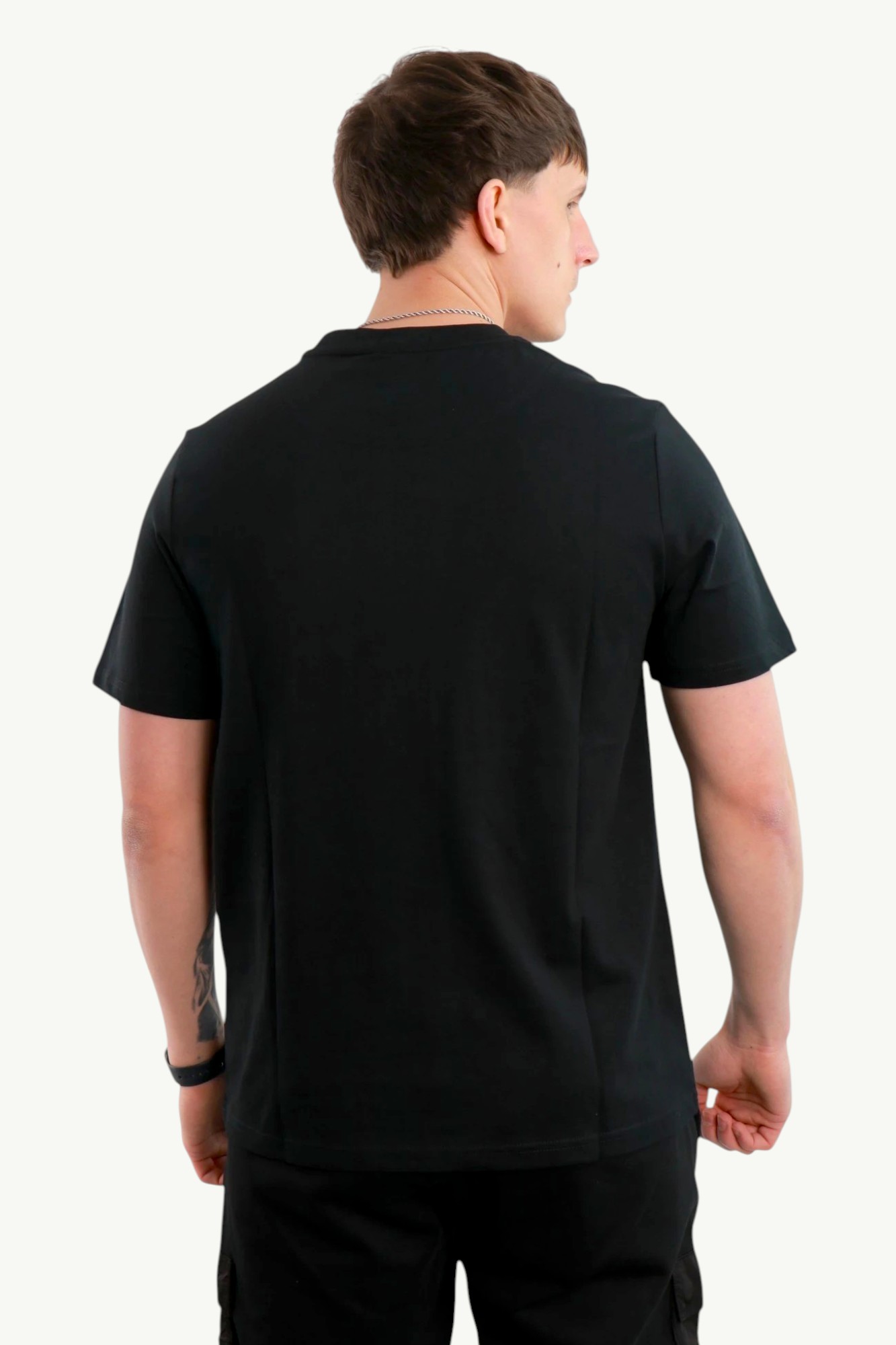 weekend-offender-leo-gregory-mono-graphic-tshirt-black-PT3A05-BLACK-3 Weekend Offender Leo Gregory Mono Graphic T-Shirt Black PT3A05-BLACK