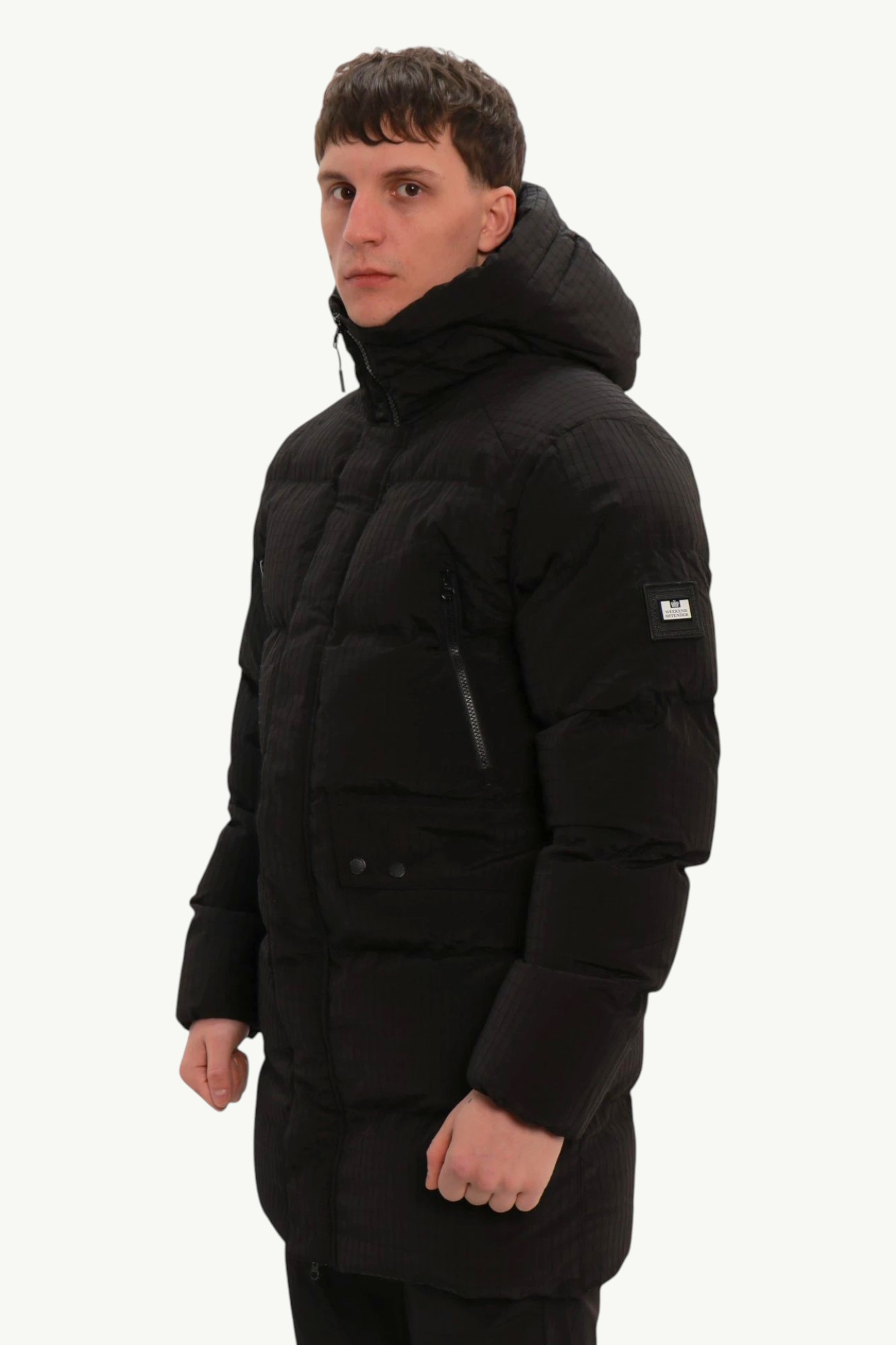 weekend-offender-lombardo-longline-primaloft-jacket-black-JK3A15-BLACK-2 Weekend Offender Esja Down Jacket Black JK3A15-BLACK