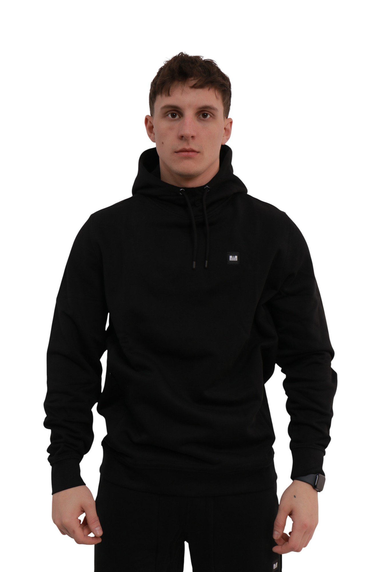 weekend-offender-ribbe-hoodie-black-1 Weekend Offender Ribbe Hoodie Black HD3A01-Black