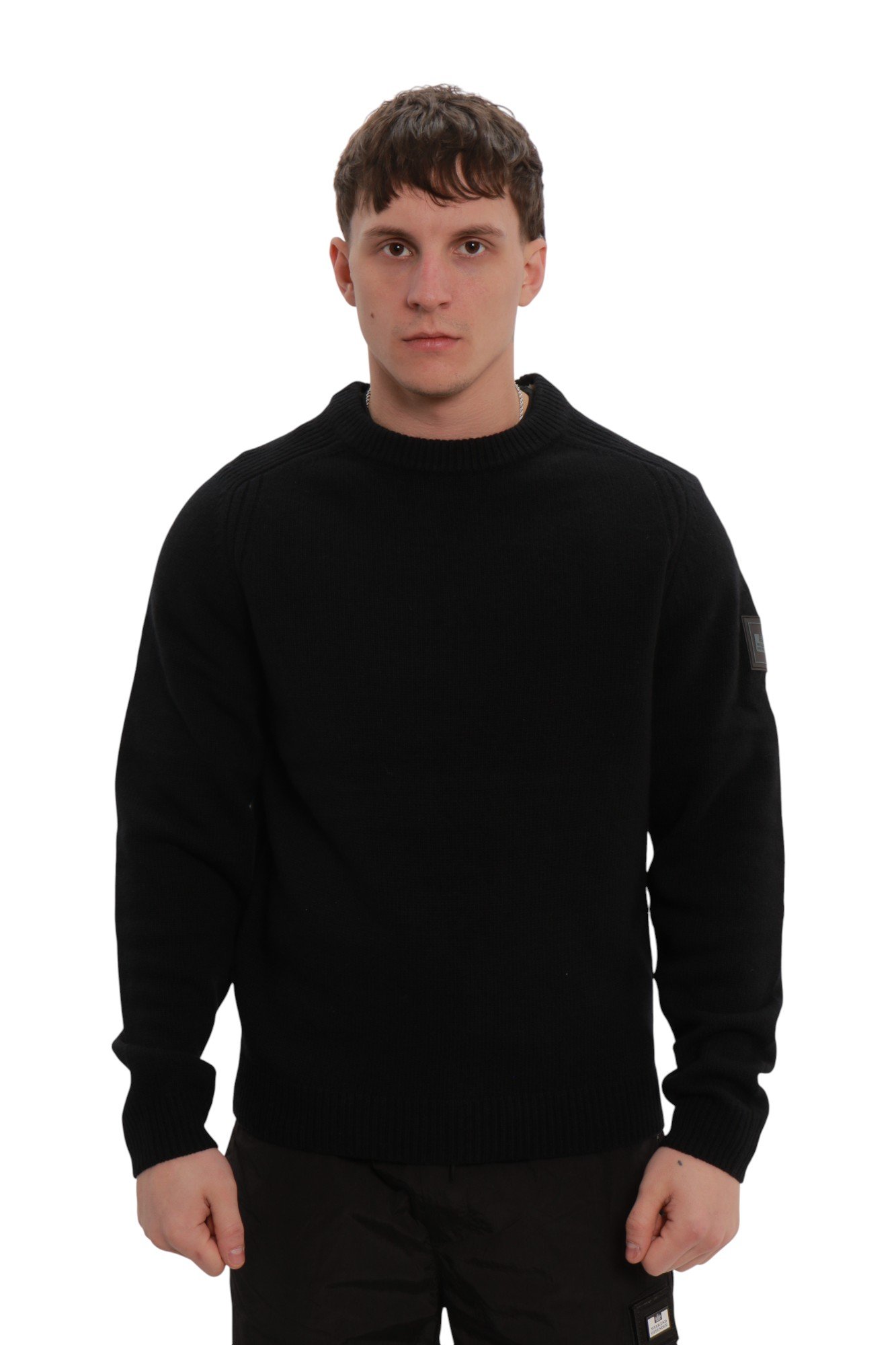weekend-offender-zagreb-wool-jumper-black-10 Светр Weekend Offender Zagreb Wool Jumper Black KW3A10-BLACK
