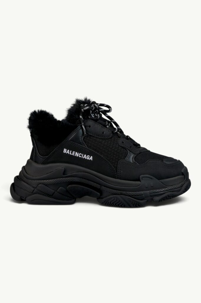 Balenciaga Triple S Sneaker Black 668562W3CQ51000