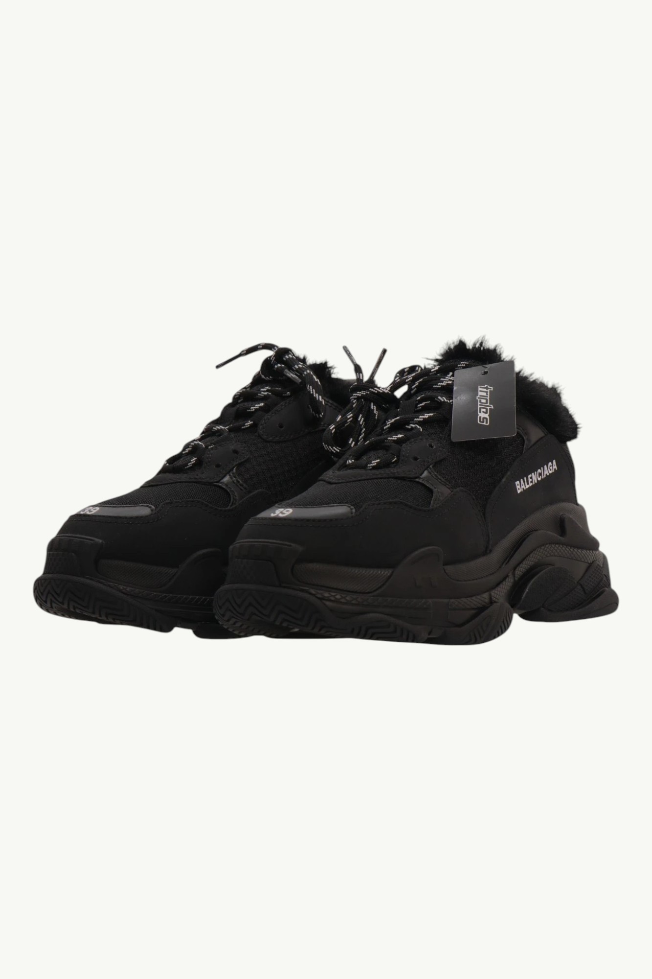 Кросівки Balenciaga Triple S Sneaker Black - Оригінал в Україні