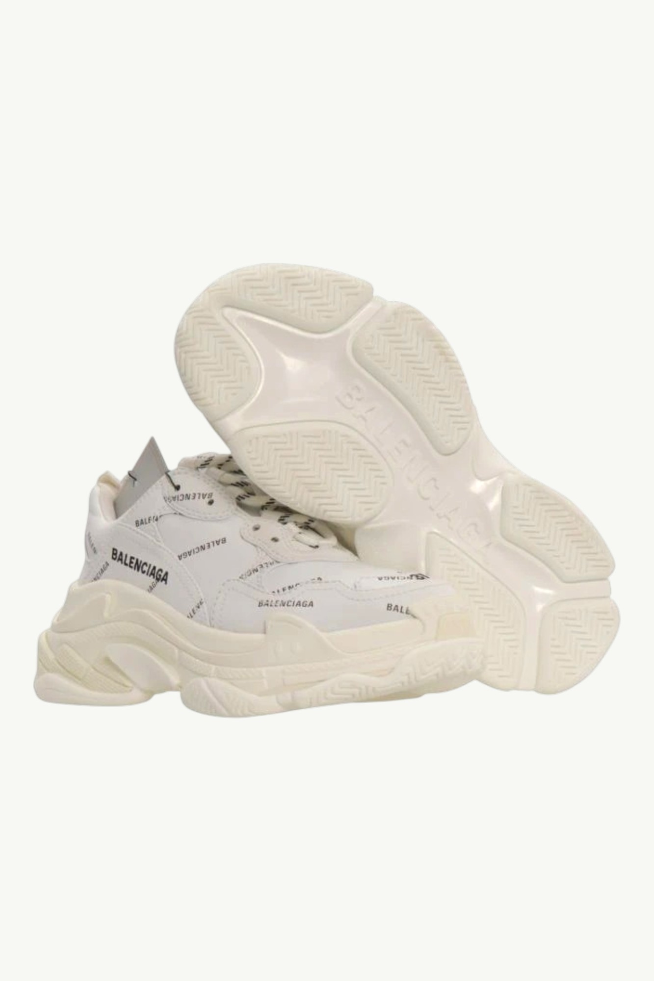 Balenciaga Triple S Sneaker In White 524039W2FA19010