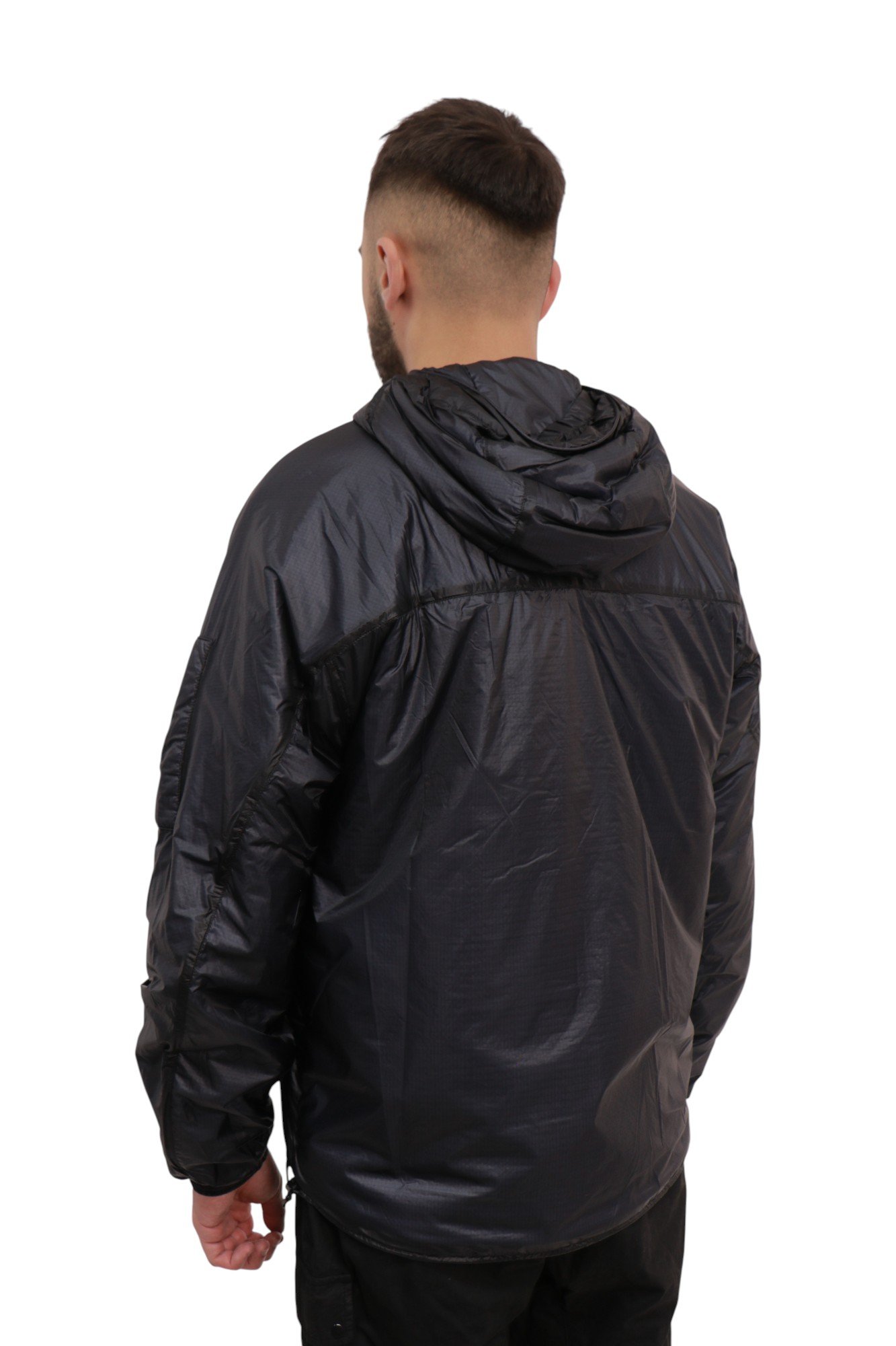 CP Company Nada Shell — back — 19CMOW168A-110416U CP Company Nada Shell — задній вигляд синьої куртки, артикул 19CMOW168A-110416U