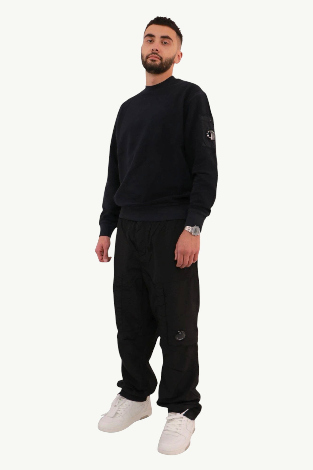 cp-company-chrome-r-lens-cargo-pants-black-19cmpa152a005904g-999-7 C.P. Company Chrome-R Lens Cargo Pants Black 19CMPA152A-005904G-999