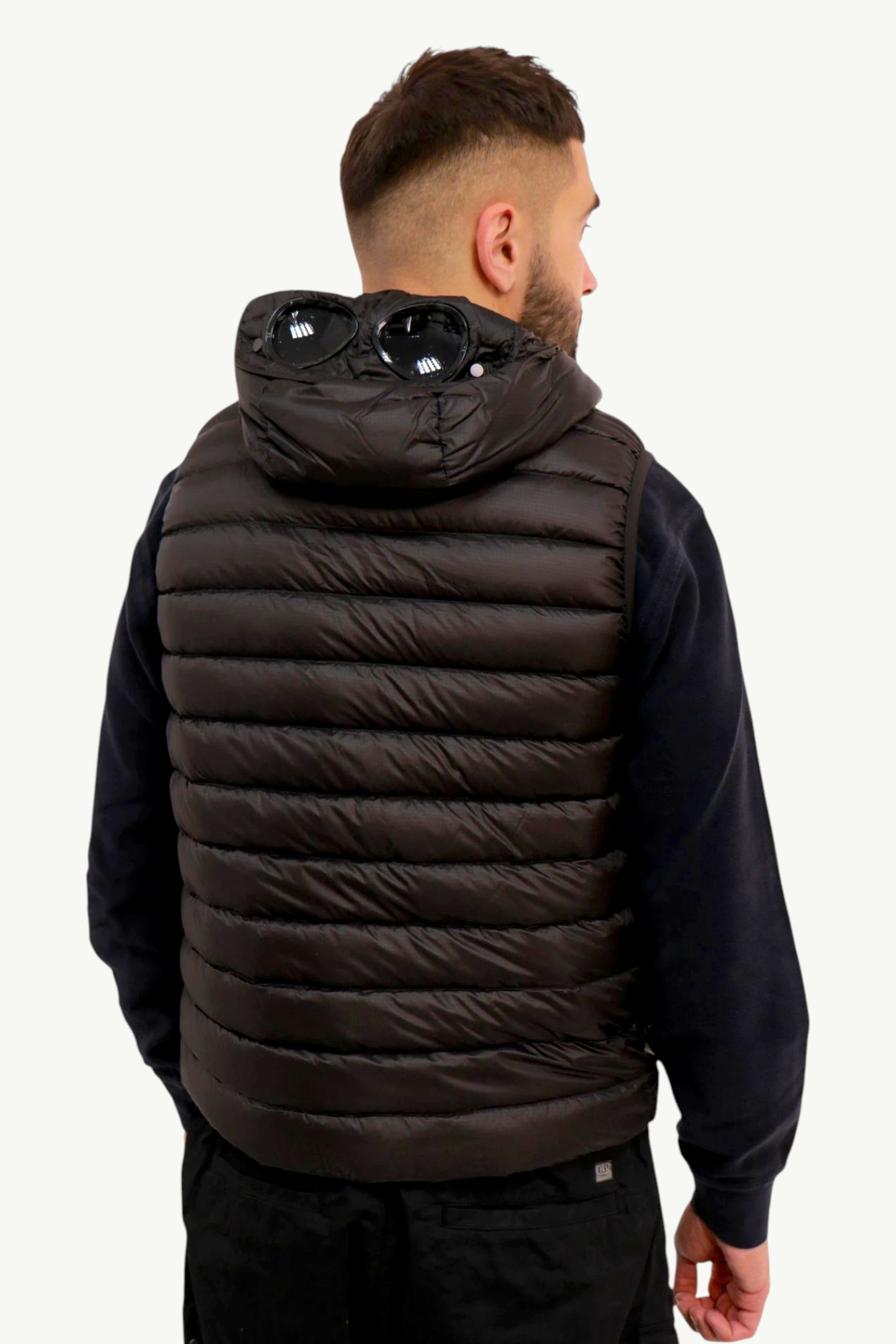 cp-company-dd-shell-goggle-down-gilet-black-19cmve032a110416a-999-7 C.P. Company D.D. Shell Goggle Down Gilet Black 19CMVE032A-110416A-999