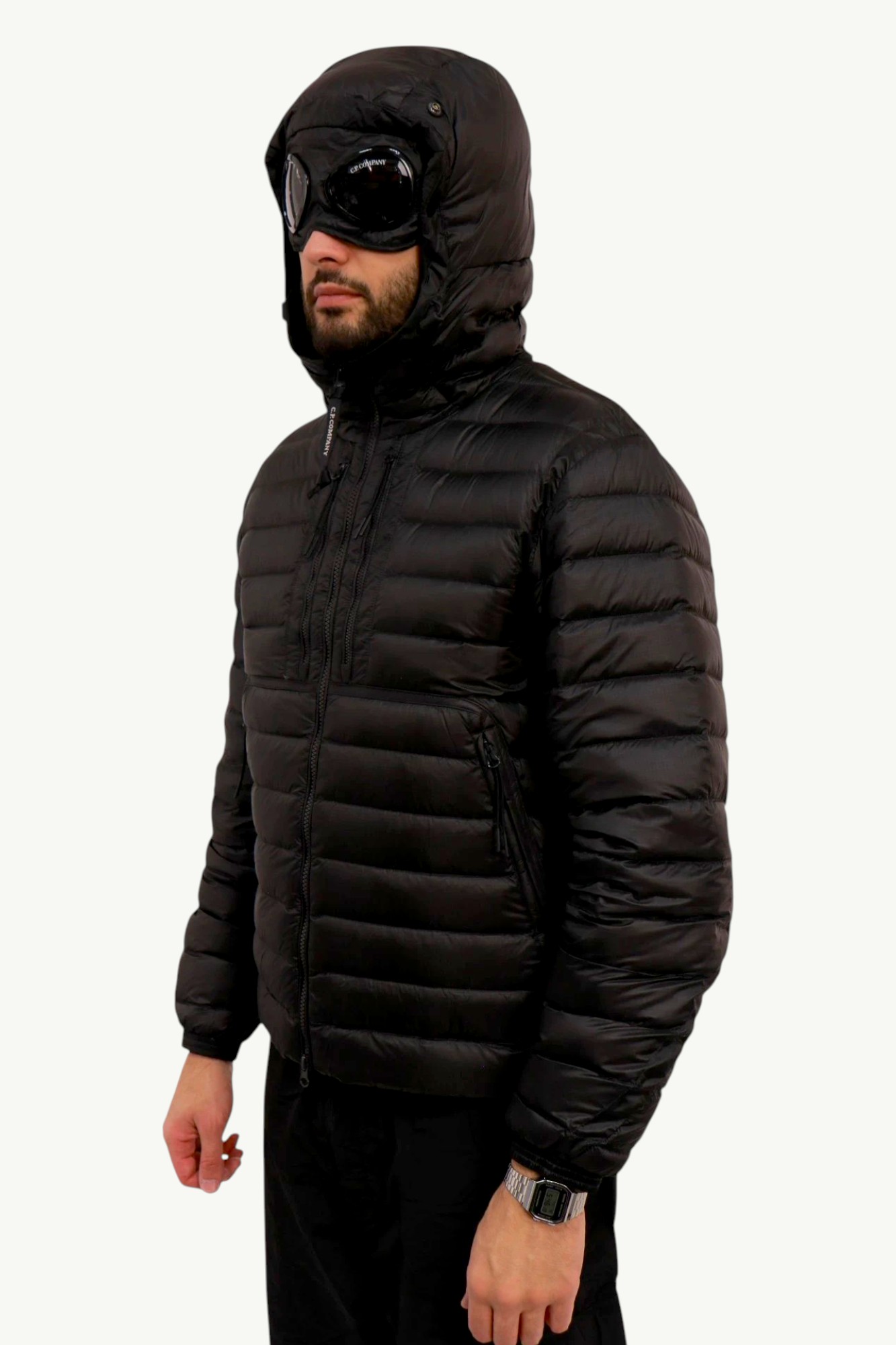 cp-company-dd-shell-goggle-down-jacket-black-19cmow031a110416a-999-2 C.P. Company D.D. Shell Goggle Down Jacket Black 19CMOW031A-110416A-999