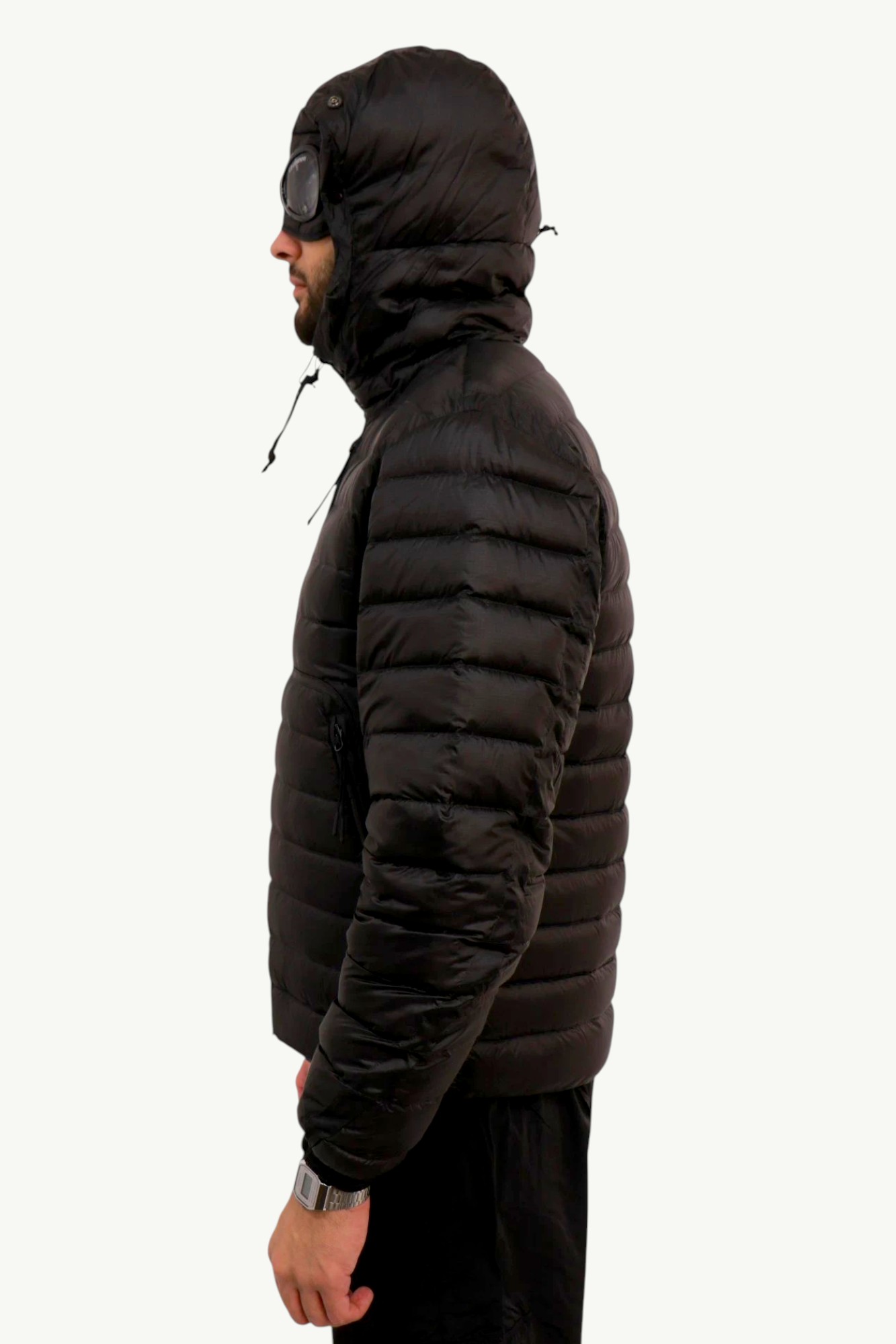 Куртка C.P. Company D.D. Shell Goggle Down Jacket Black - 221B Store