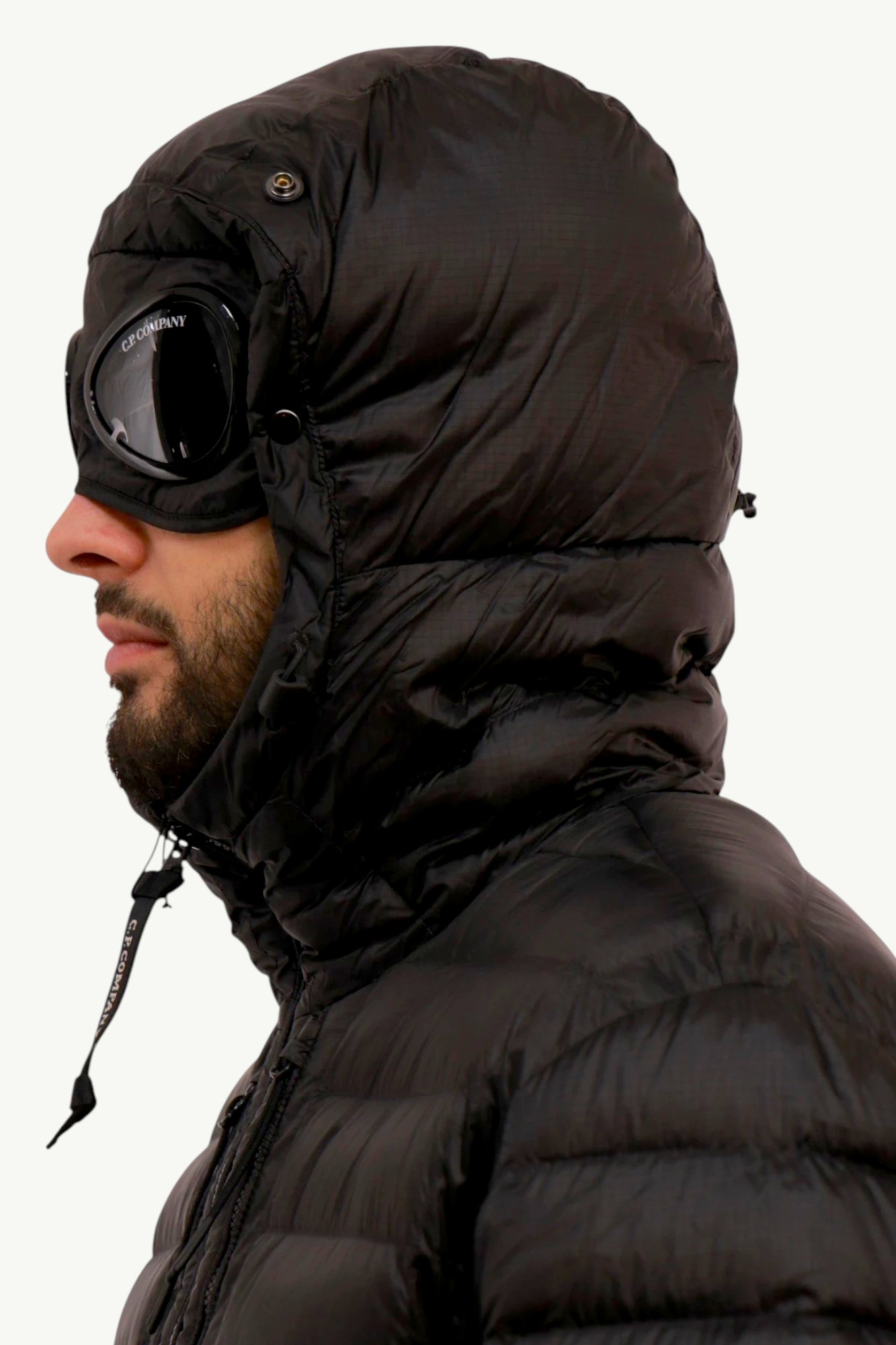 Куртка C.P. Company D.D. Shell Goggle Down Jacket Black - 221B Store
