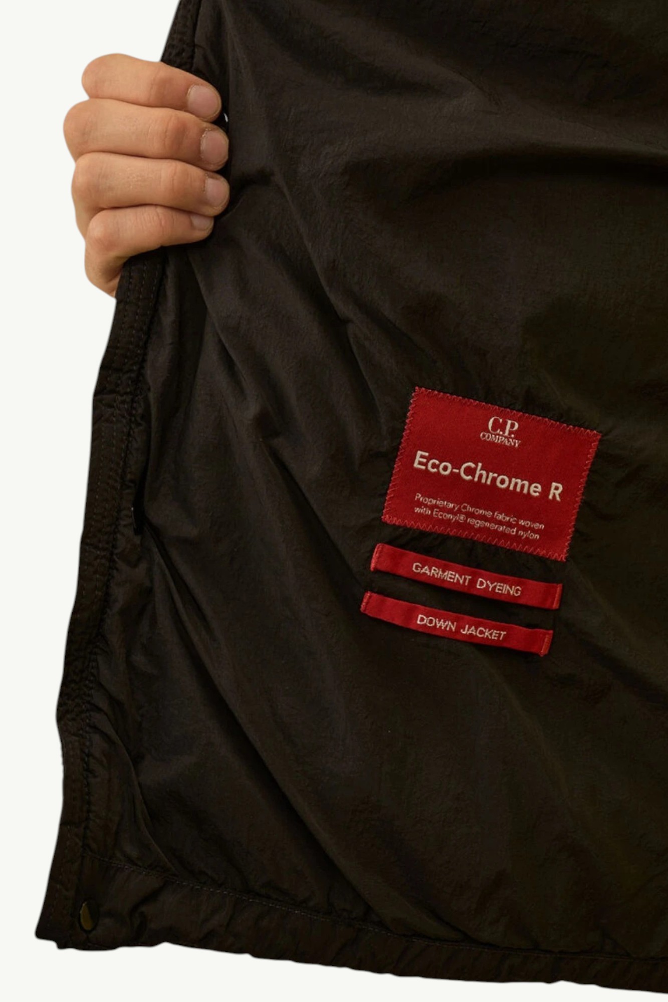 cp-company-eco-chrome-r-mixed-hooded-down-gilet-black-19cmve028a006369m-999-5 C.P. Company Eco-Chrome R Mixed Hooded Down Gilet Black 19CMVE028A-006369M-999