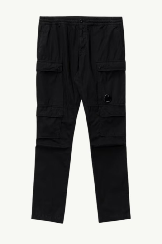 C.P. Company Microreps Regular Cargo Pants Black 19CMPA173A-110324G-999