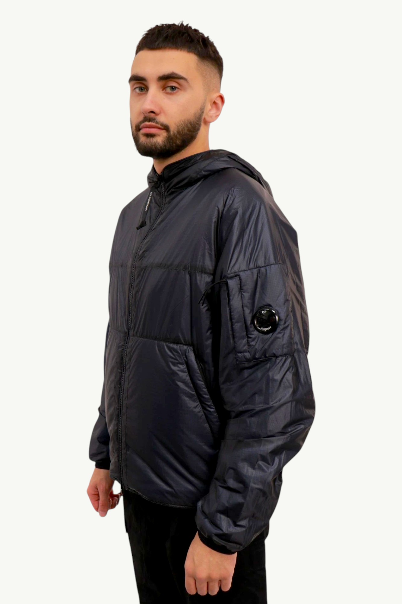 Куртка C.P. Company Nada Shell Hooded Padded Jacket Blue - 221B Store