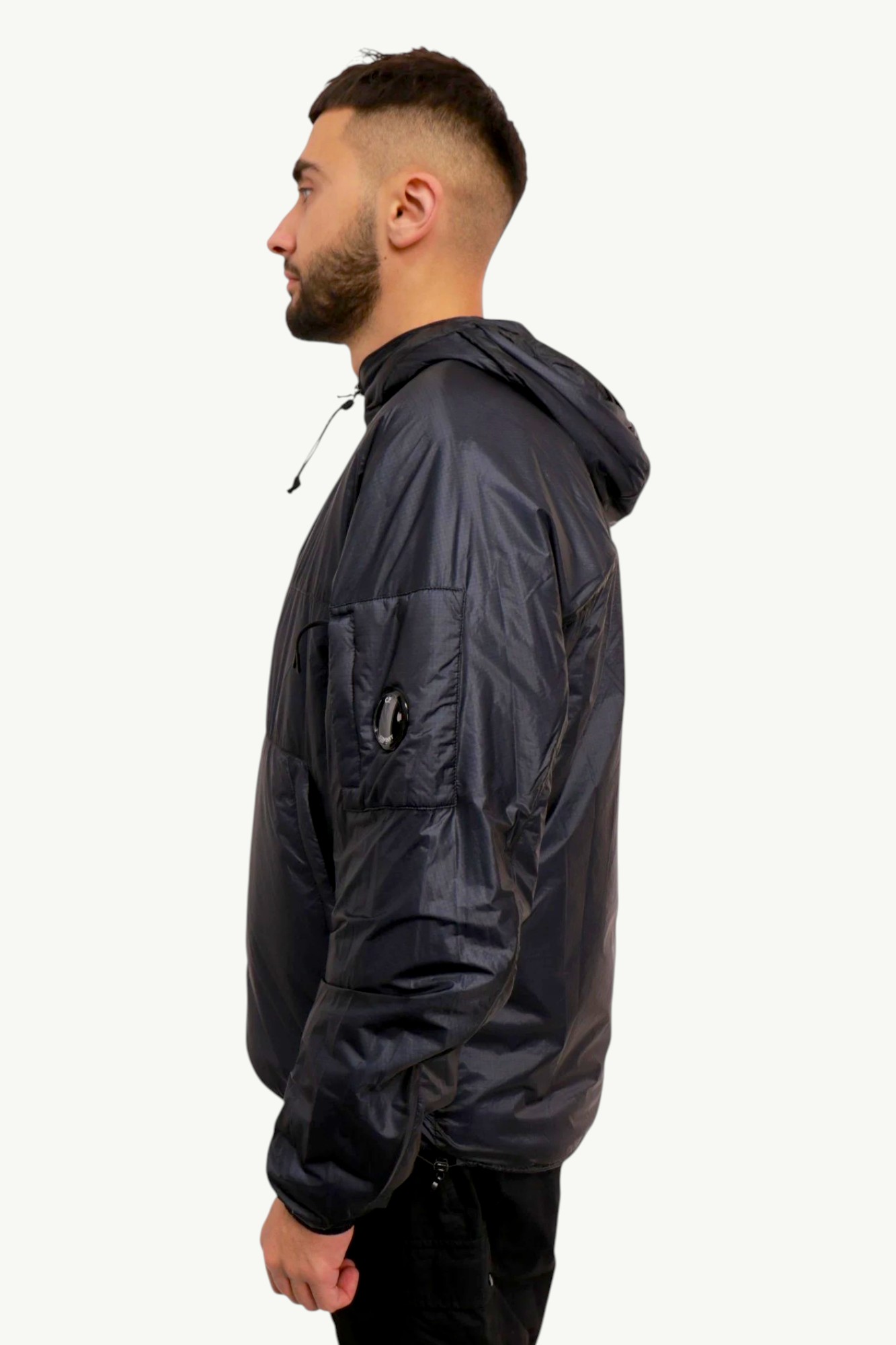 cp-company-nada-shell-hooded-padded-jacket-blue-19cmow168a110416u-888-3 C.P. Company Nada Shell Hooded Padded Jacket Blue 19CMOW168A-110416U-888