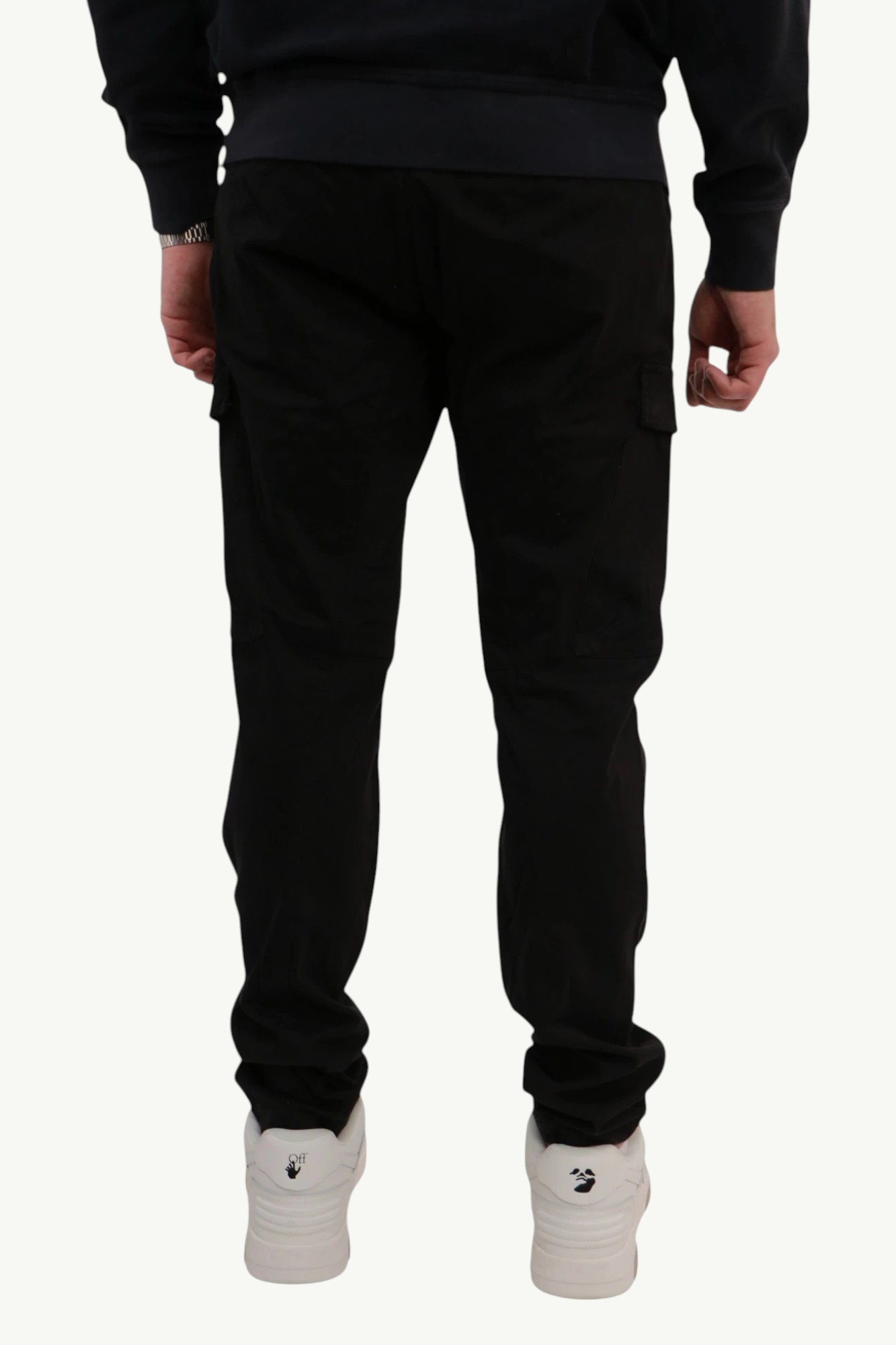 cp-company-stretch-sateen-ergonomic-cargo-pants-black-19cmpa068a005529g-999-4 C.P. Company Stretch Sateen Ergonomic Cargo Pants Black 19CMPA068A-005529G-999