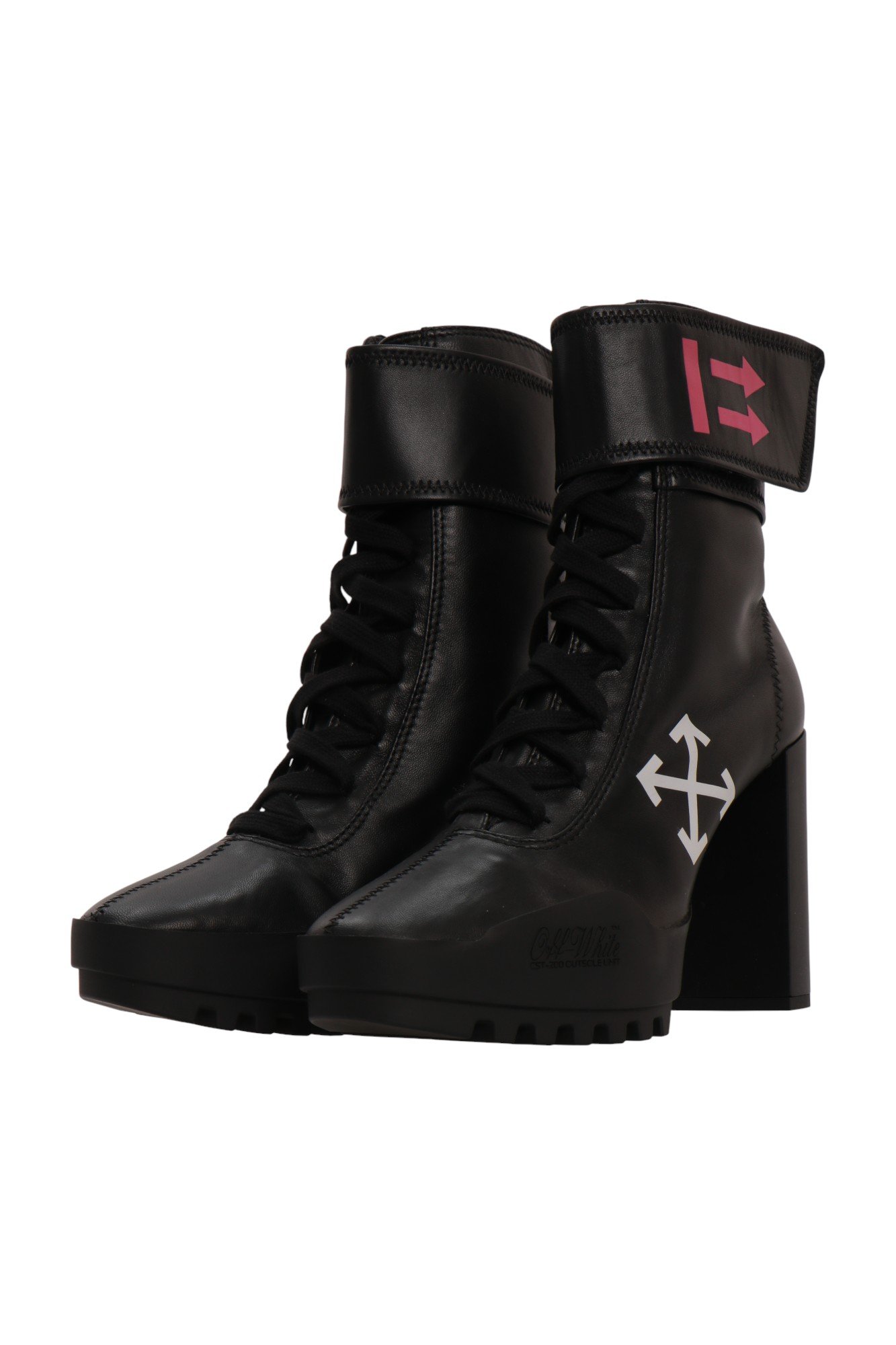 off-white-arrow-heleed-moto-wrap-black-owia173f19b420851001-2 Off-White Arrow Heleed Moto Wrap Black WOIA173F19B420851001