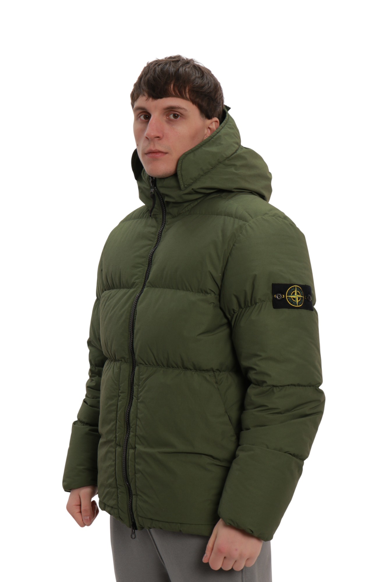 Куртка Stone Island Naslan Light Watro Down-TC Jacket Green - 221B