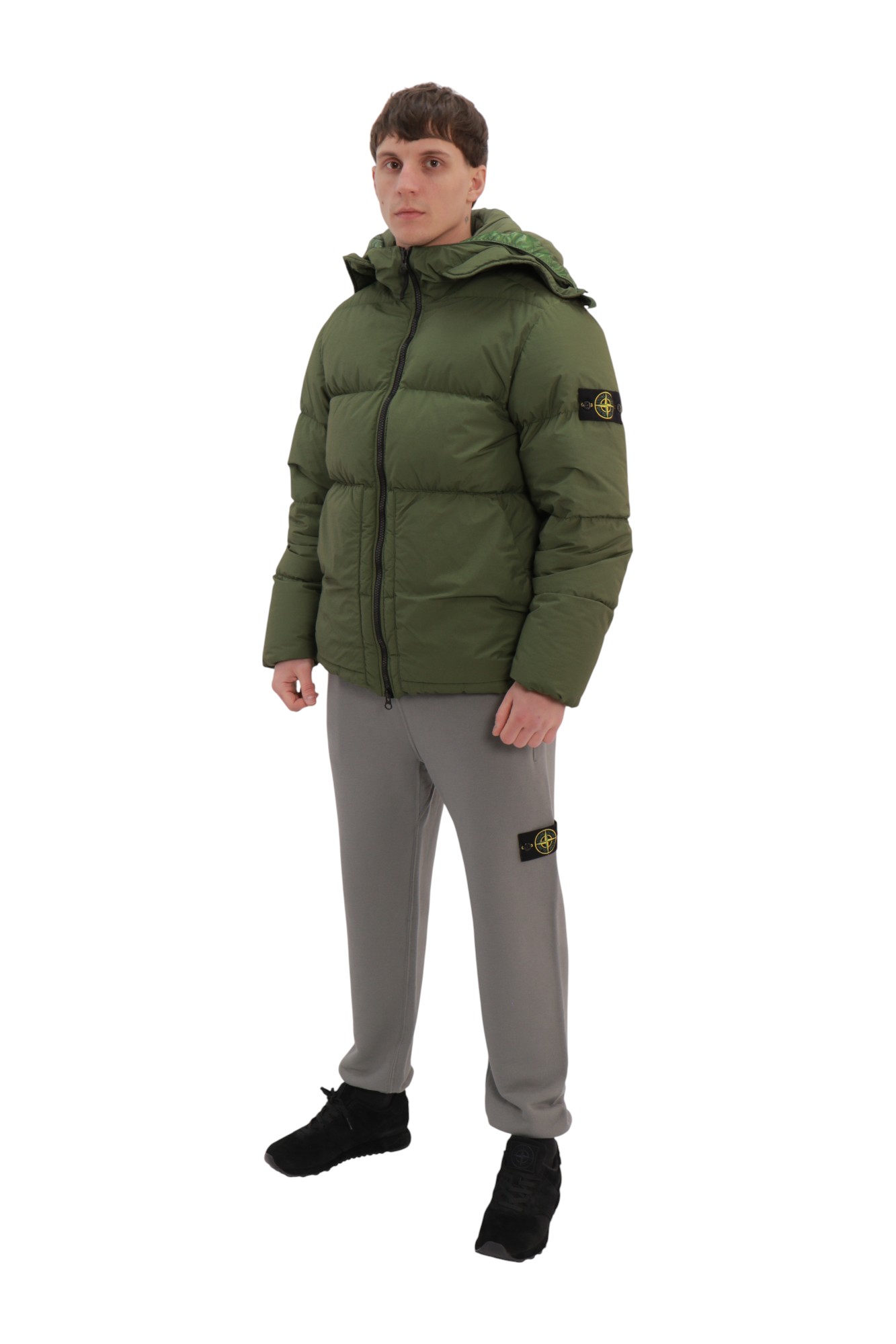 Куртка Stone Island Naslan Light Watro Down-TC Jacket Green - 221B