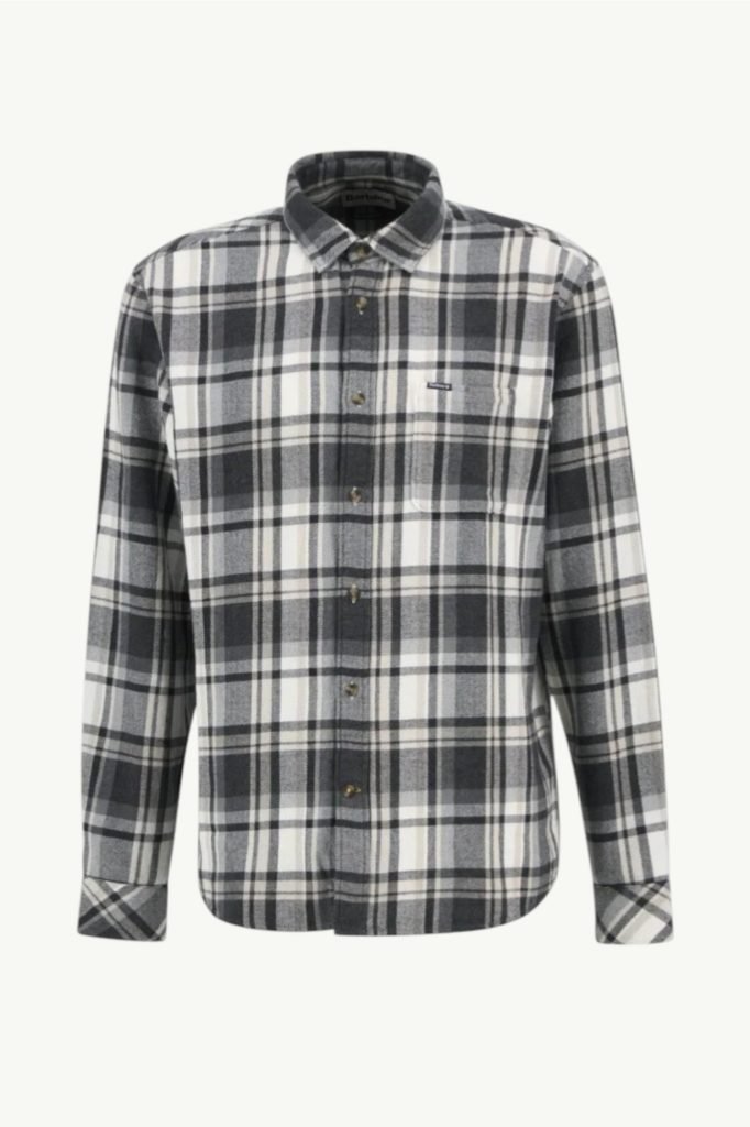 Barbour Chopford Relaxed Long-Sleeved Shirt Charcoal MSH5673CH91