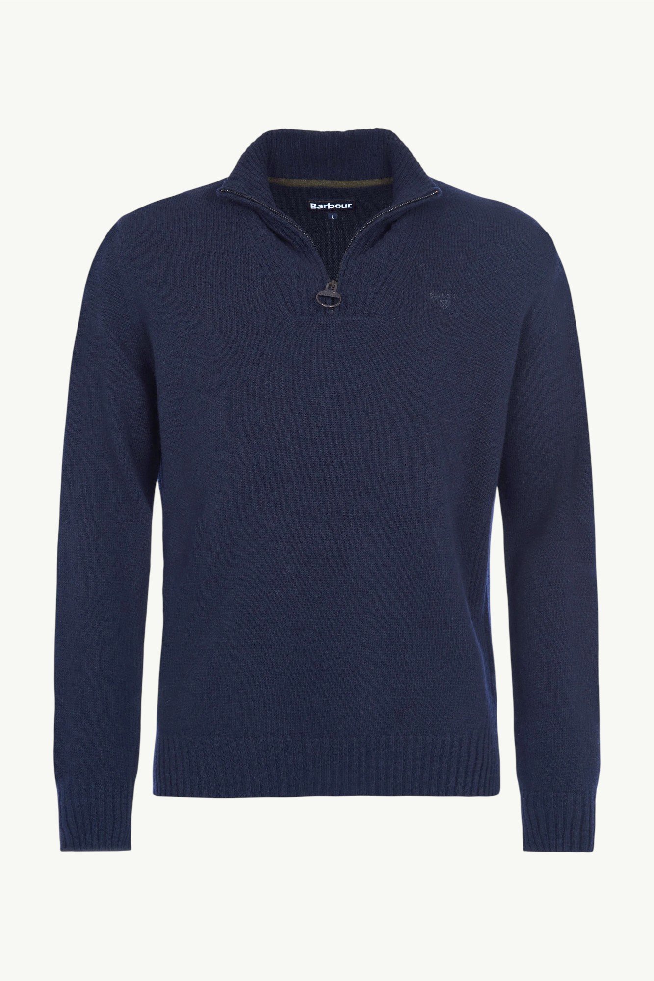barbour-essential-half-zip-jumper-navy-mkn0339ny71-0 Barbour Essential Half-Zip Jumper Navy MKN0339NY71