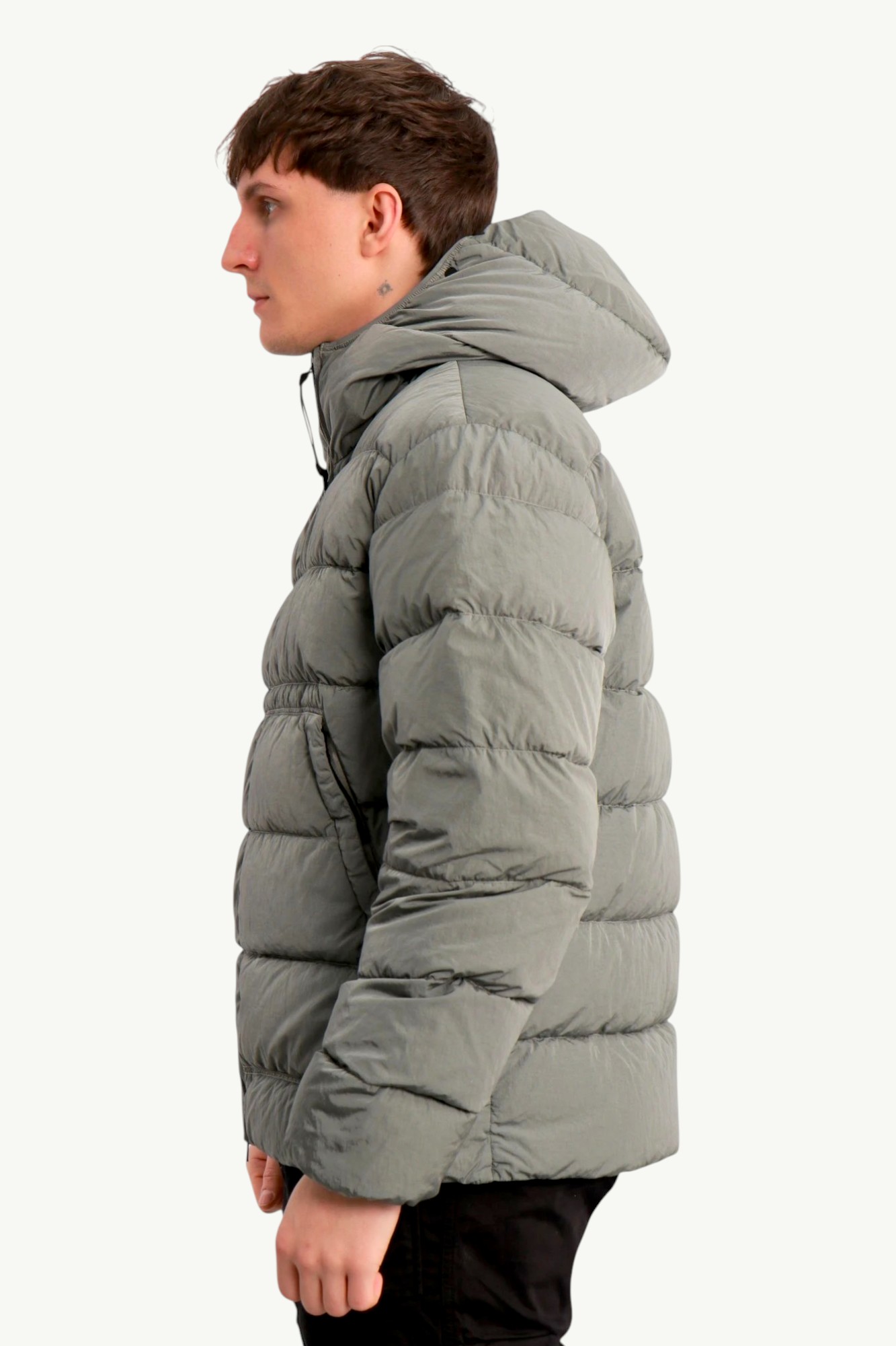 cp-company-chrome-r-goggle-down-jacket-grey-19cmow011a005904g921-921-3 C.P. Company Chrome-R Goggle Down Jacket Grey 19CMOW011A-005904G-921