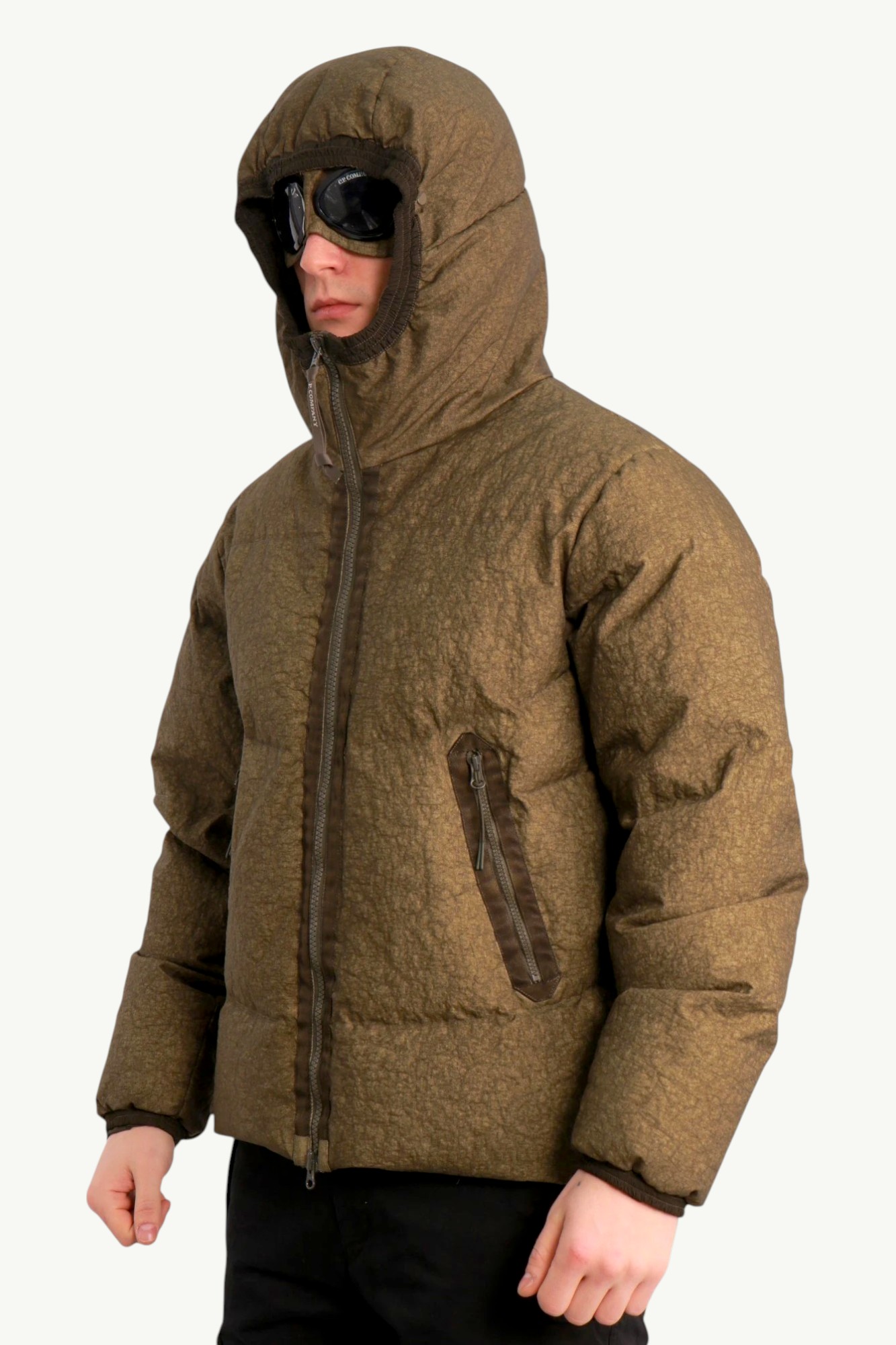 cp-company-co-ted-goggle-down-jacket-green-15cmow221a006022g-683-2 C.P. Company Co-Ted Goggle Down Jacket Green 15CMOW221A-006022G-683